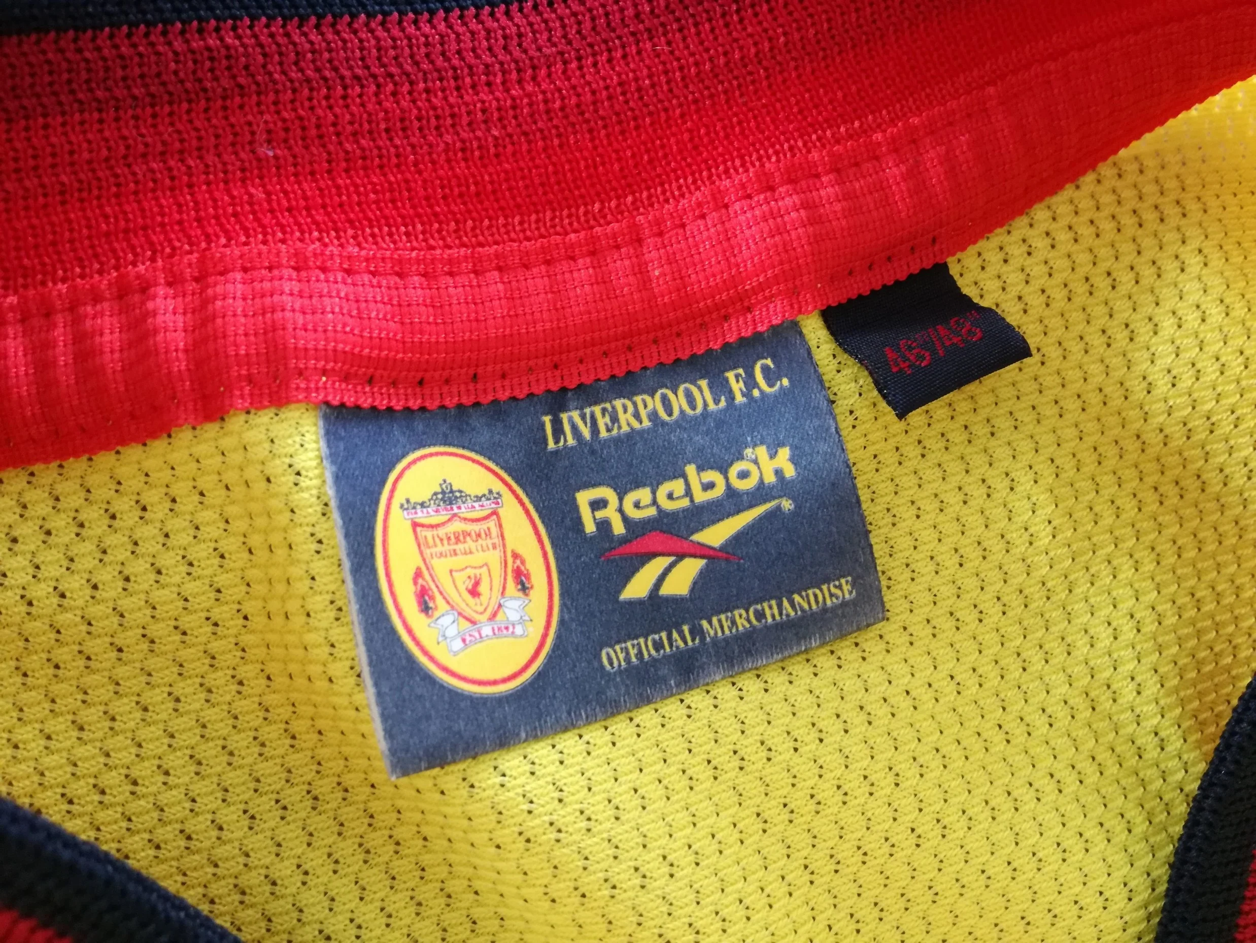 1997/98 Liverpool Away Football Shirt (XL) - Image 2