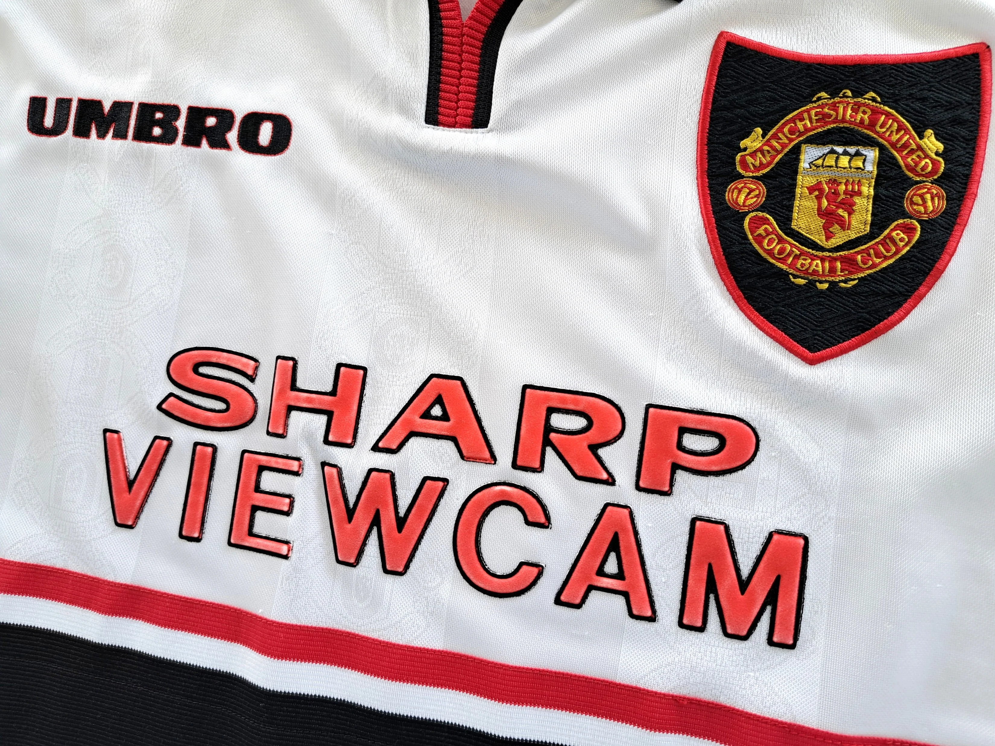 1997/98 Man Utd Away Football Shirt (M) - Image 5