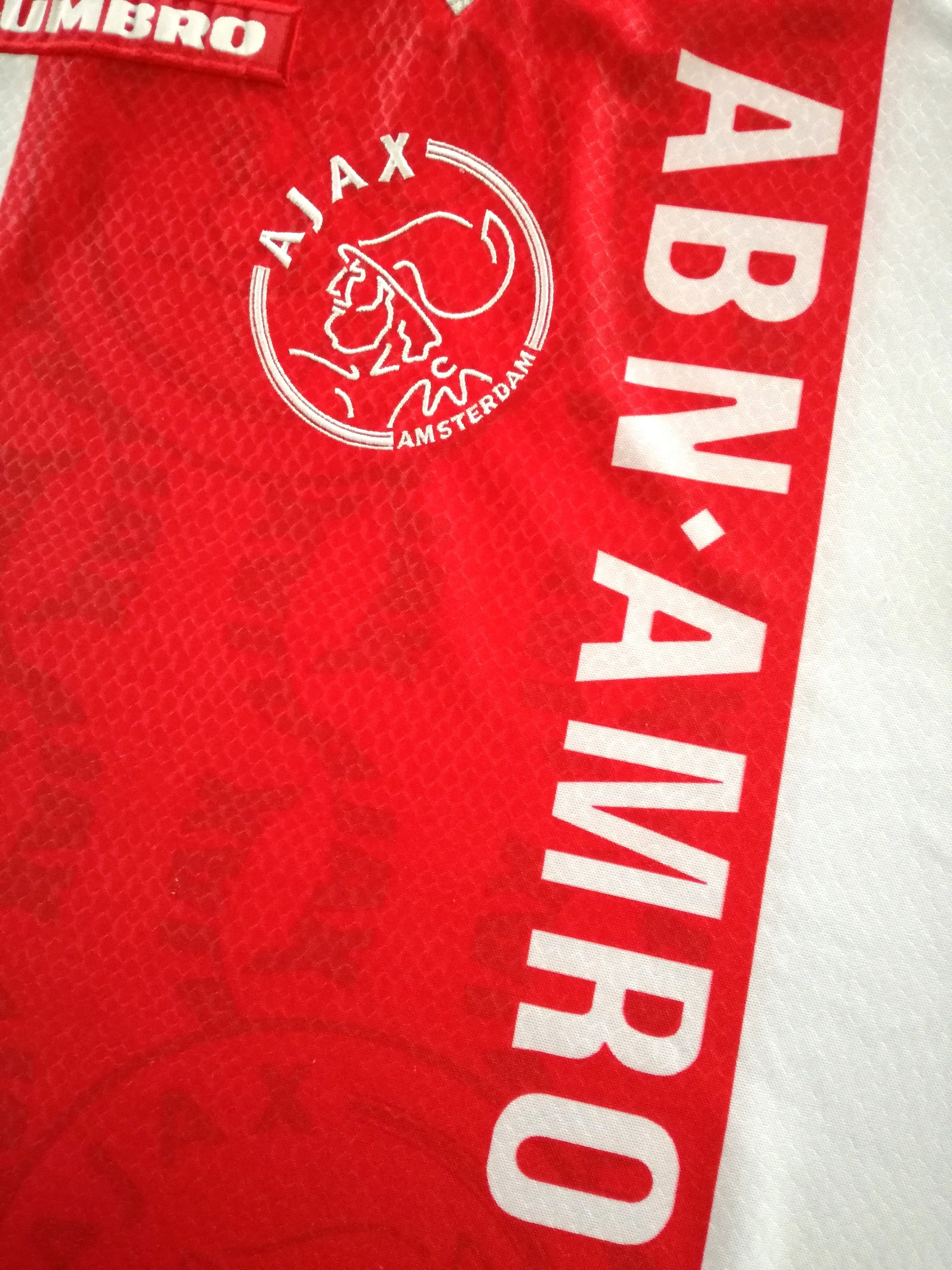 1998/99 Ajax Home Football Shirt (L) - Image 5