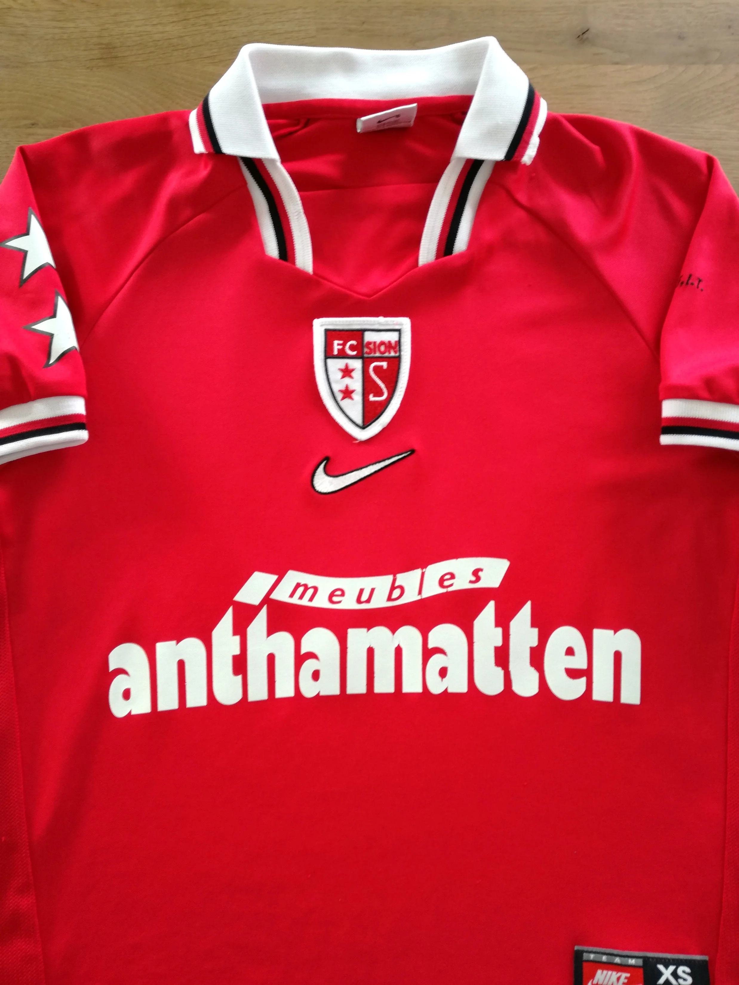 1998/99 FC Sion Away Football Shirt #10 (XS) - Image 2