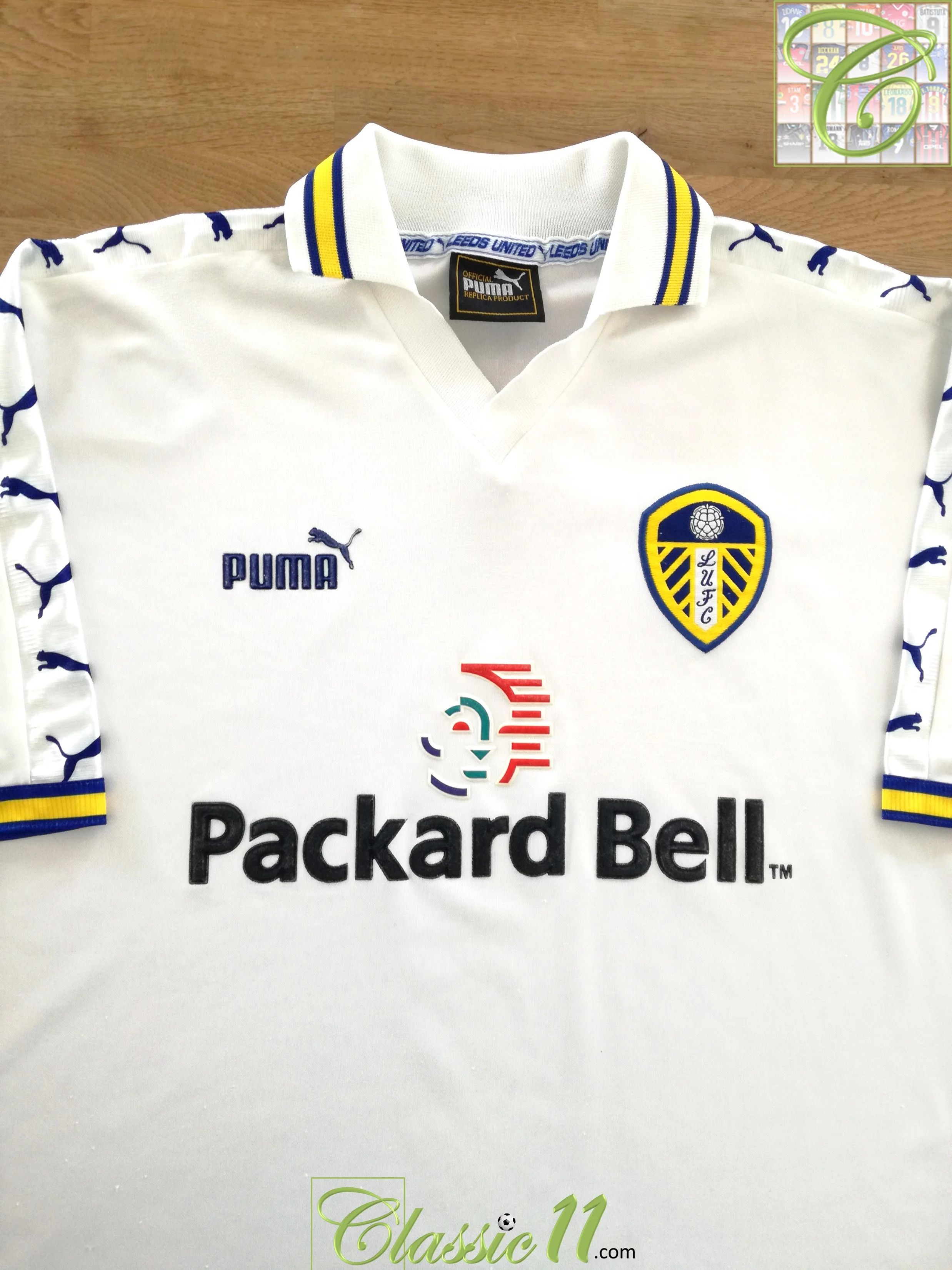 1998/99 Leeds Utd Home Football Shirt (L)