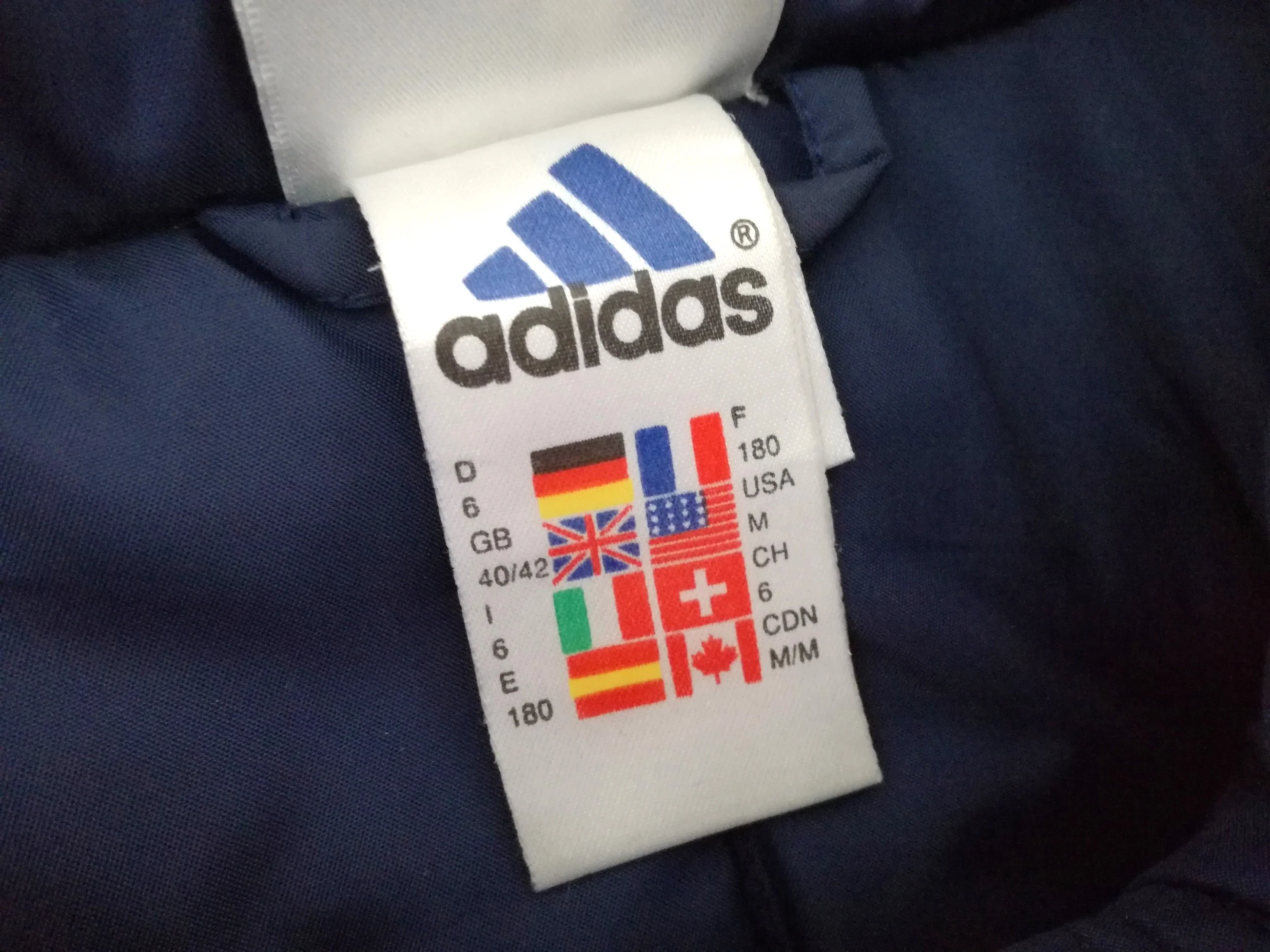 1998/99 Real Madrid Padded Bench Coat (M) - Image 8