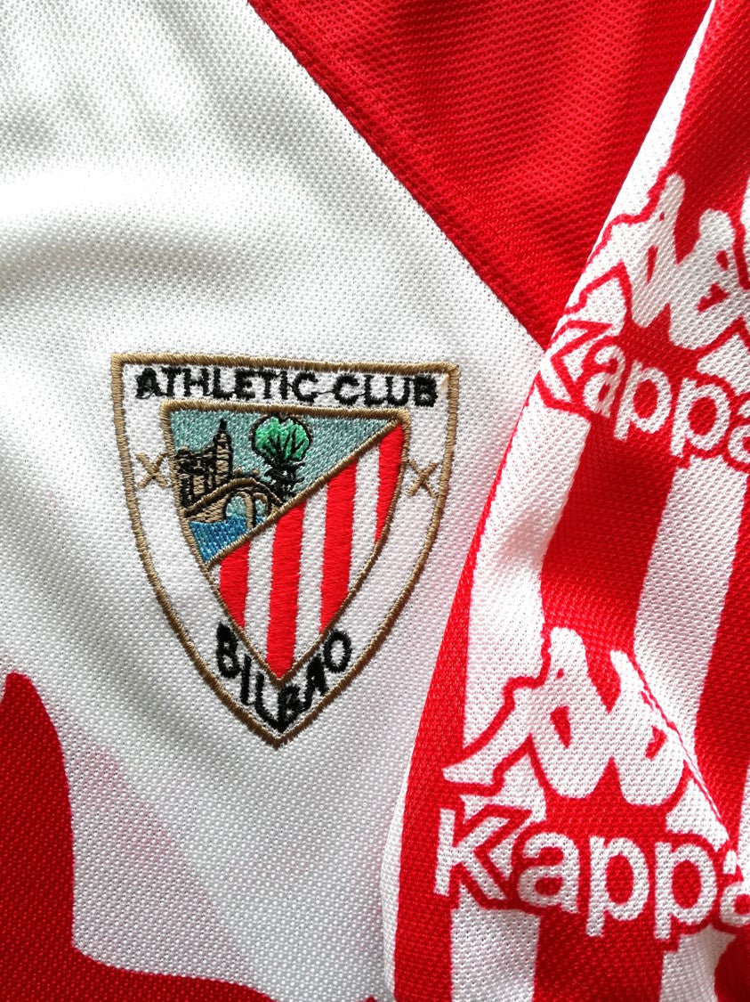 1998 Athletic Bilbao Home Centenary Football Shirt Alkiza #18 (XL) - Image 3