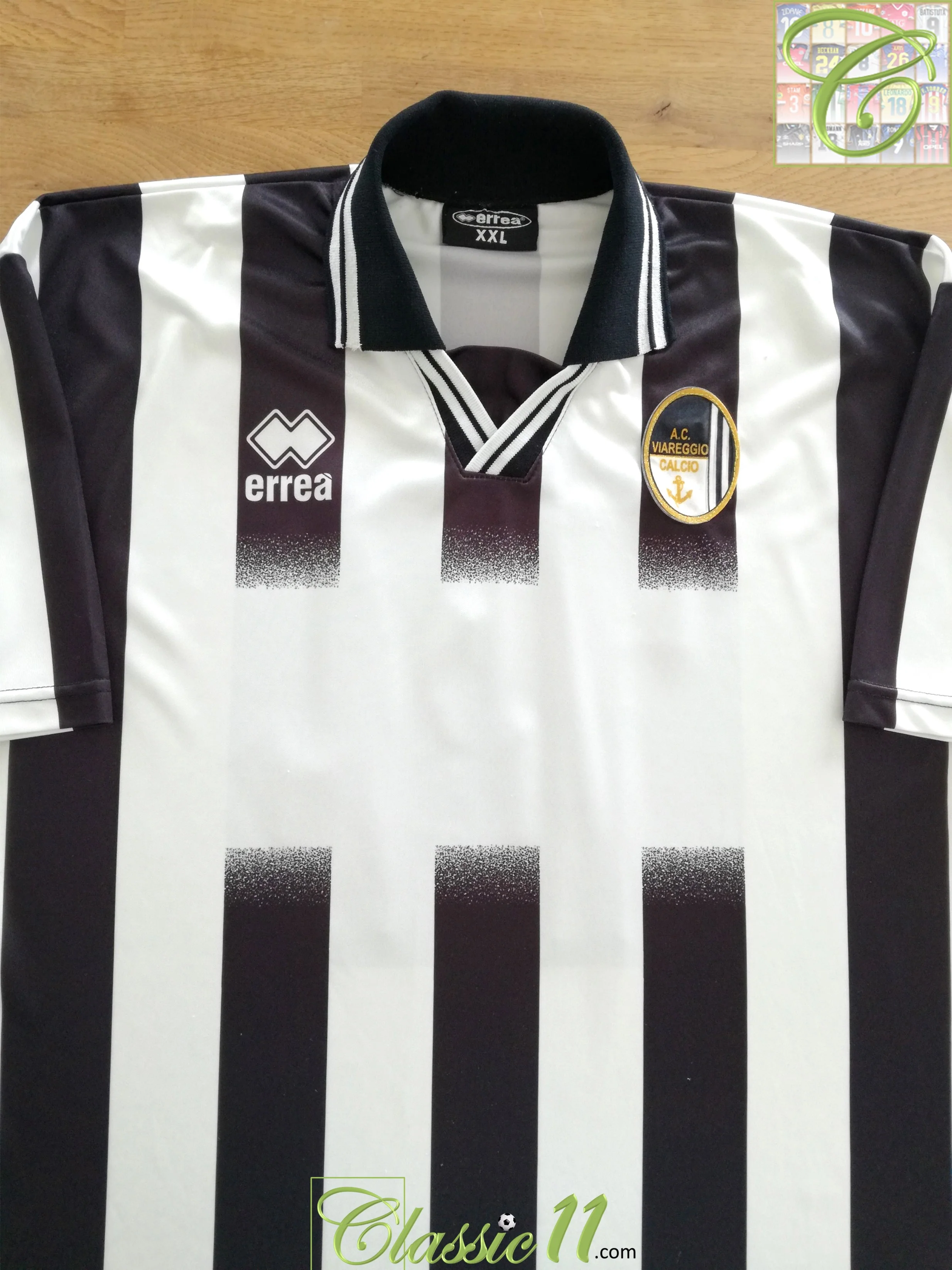 1999/00 AC Viareggio Home Football Shirt #14 (XXL) - Image 2