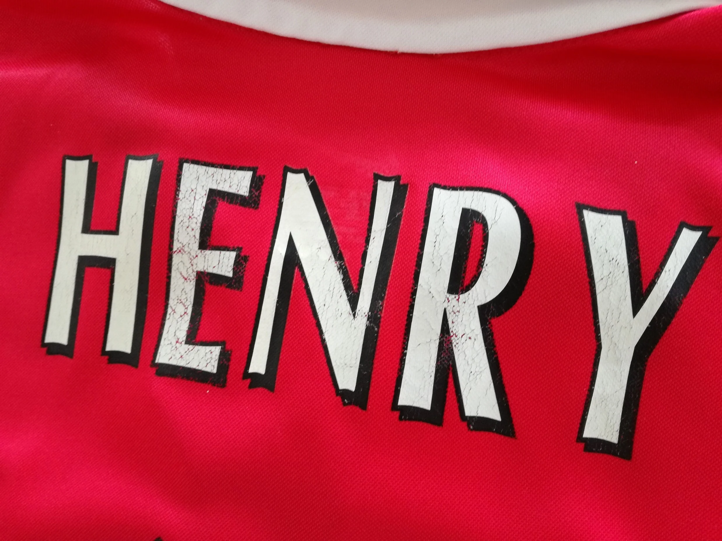 1999/00 Arsenal Home Premier League Football Shirt Henry #14 (XL) - Image 13