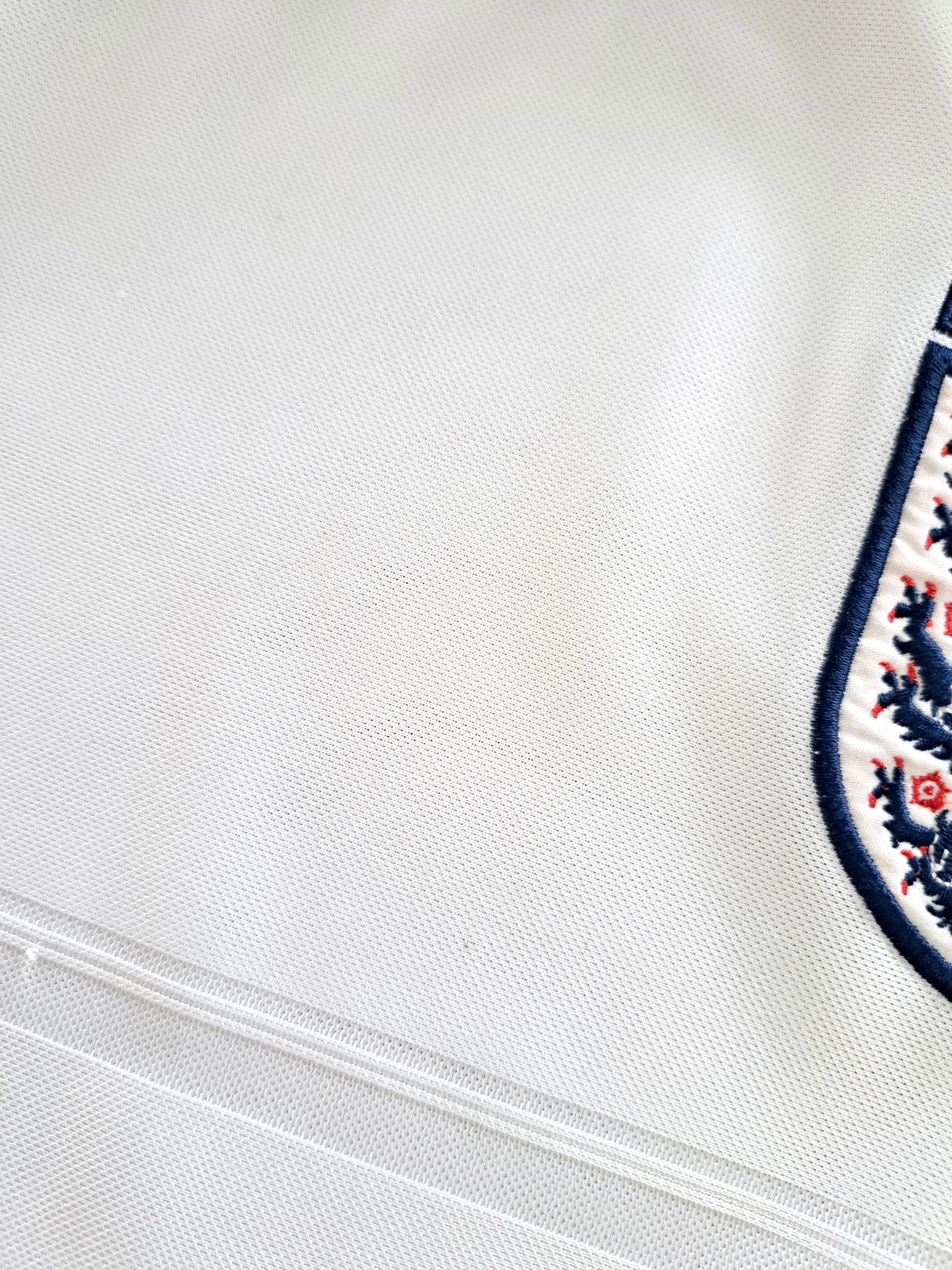 1999/00 England Home Football Shirt (L) - Image 5