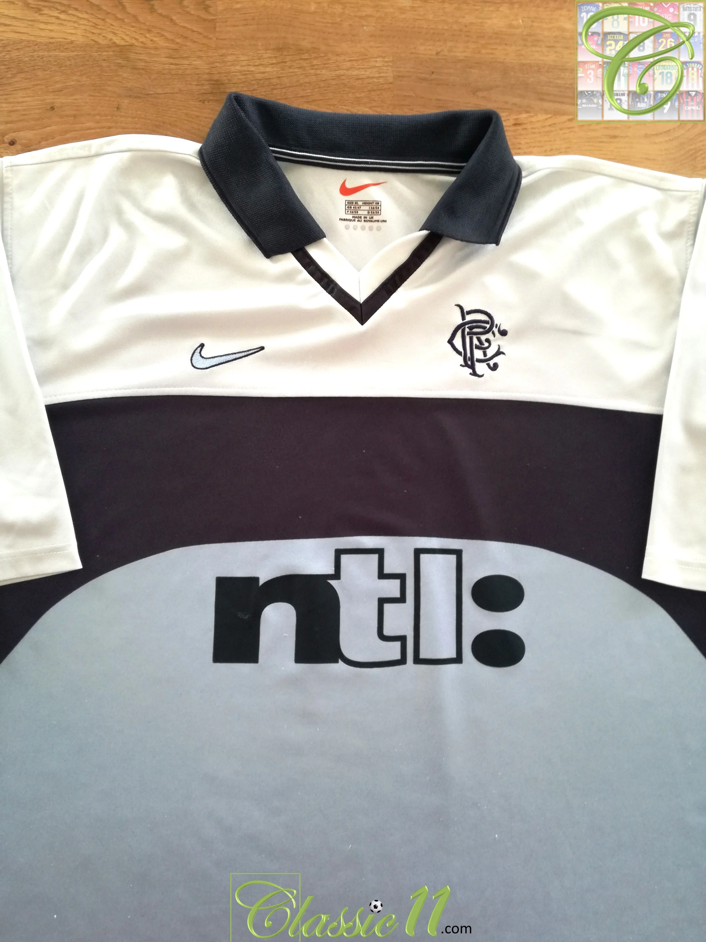 1999/00 Rangers Away Football Shirt (XL)