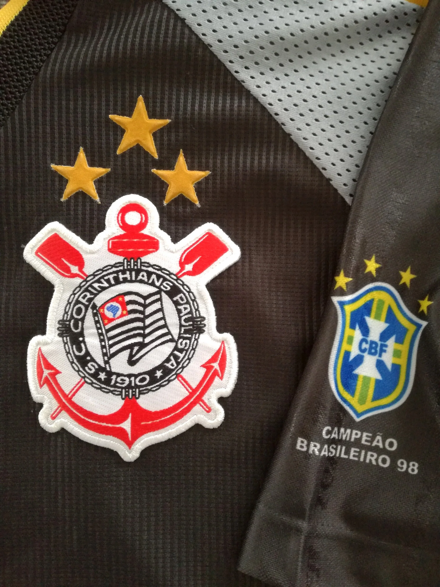 1999 Corinthians 3rd Football Shirt #8 (L) - Image 6
