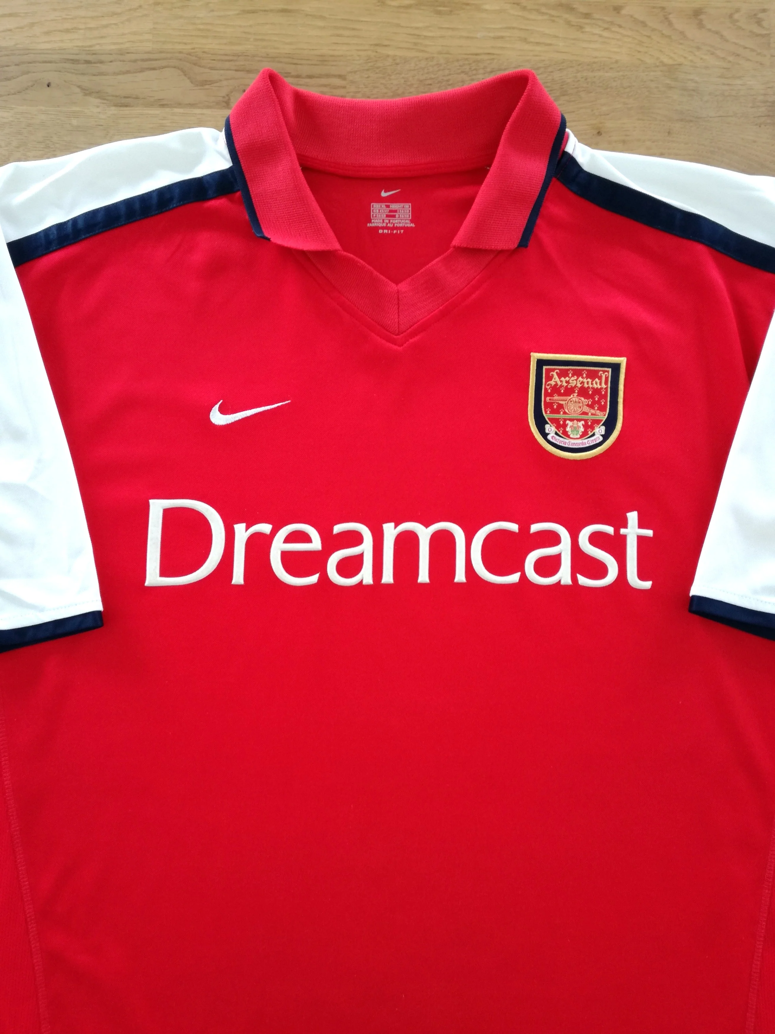 2000/01 Arsenal Home Football Shirt (XXL)