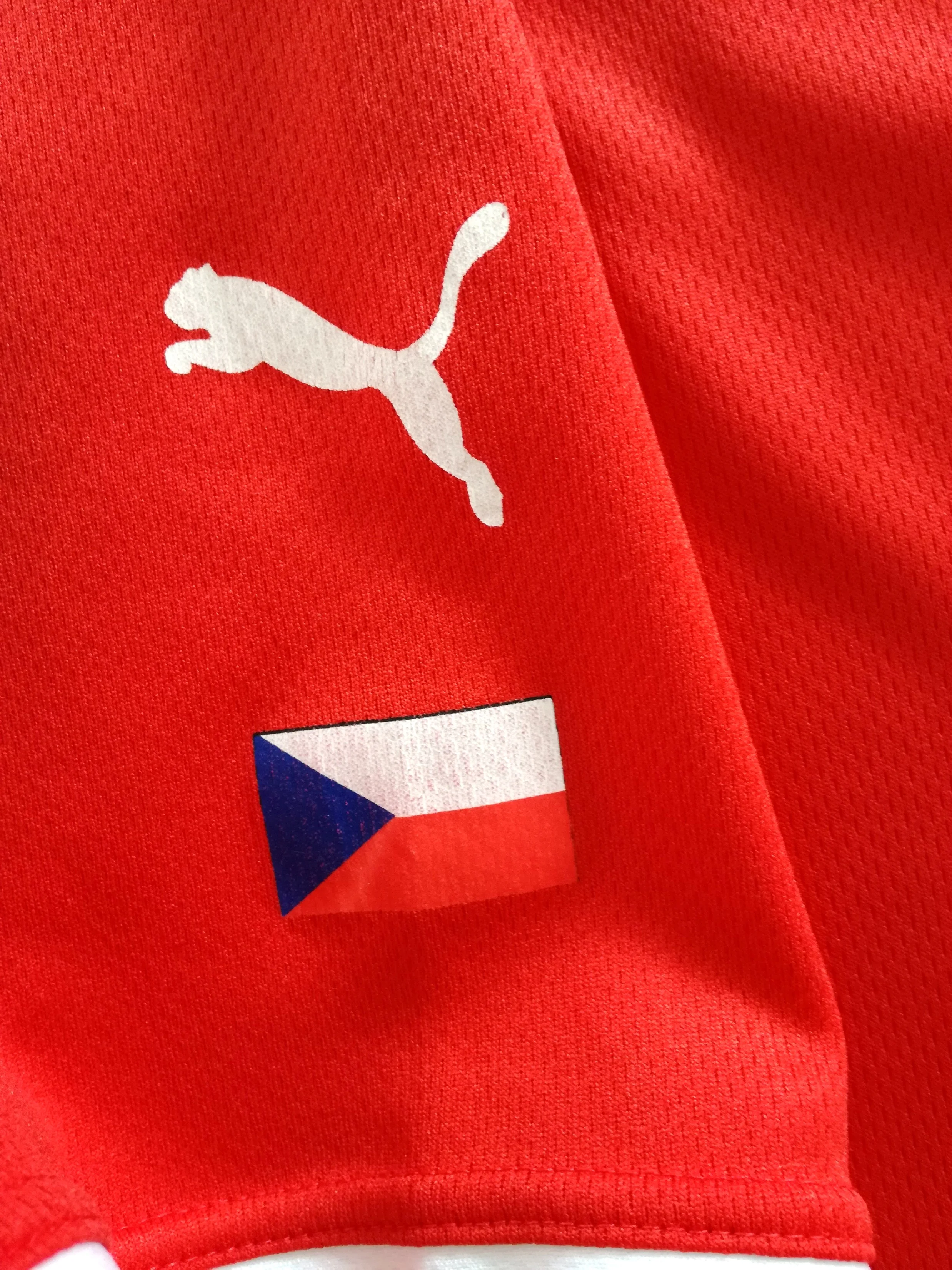 2000/01 Czech Republic Home Player Issue Football Shirt Nedved #4 (M) - Image 6