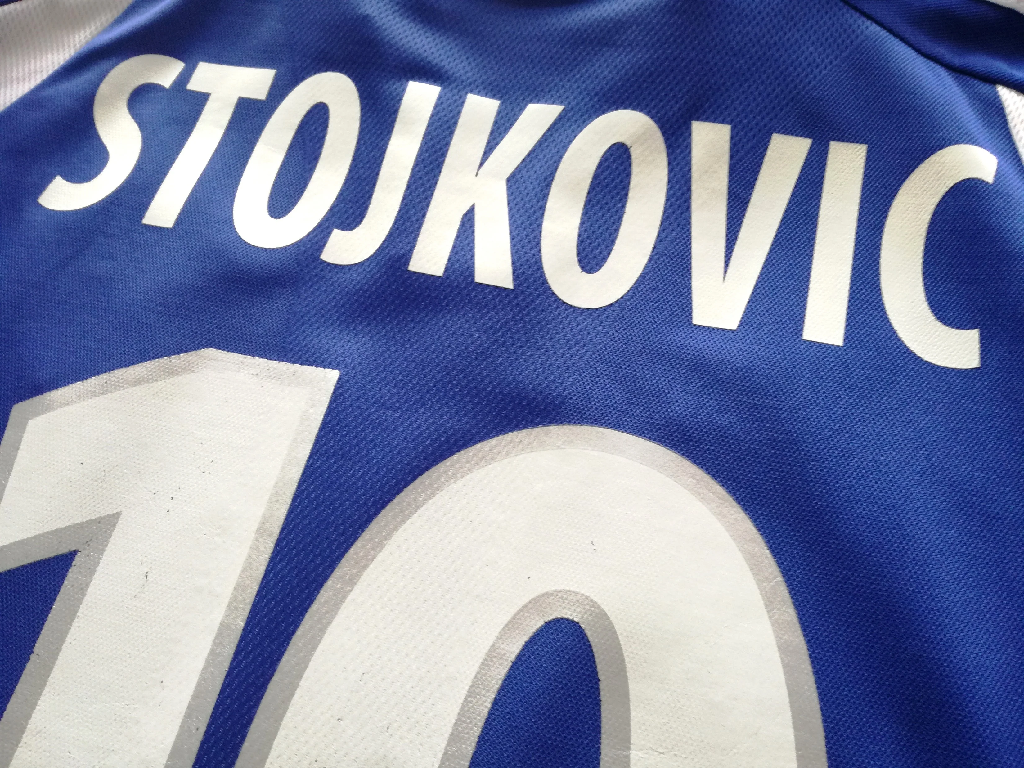2000/01 Yugoslavia Home Football Shirt Stojkovic #10 (M) - Image 8