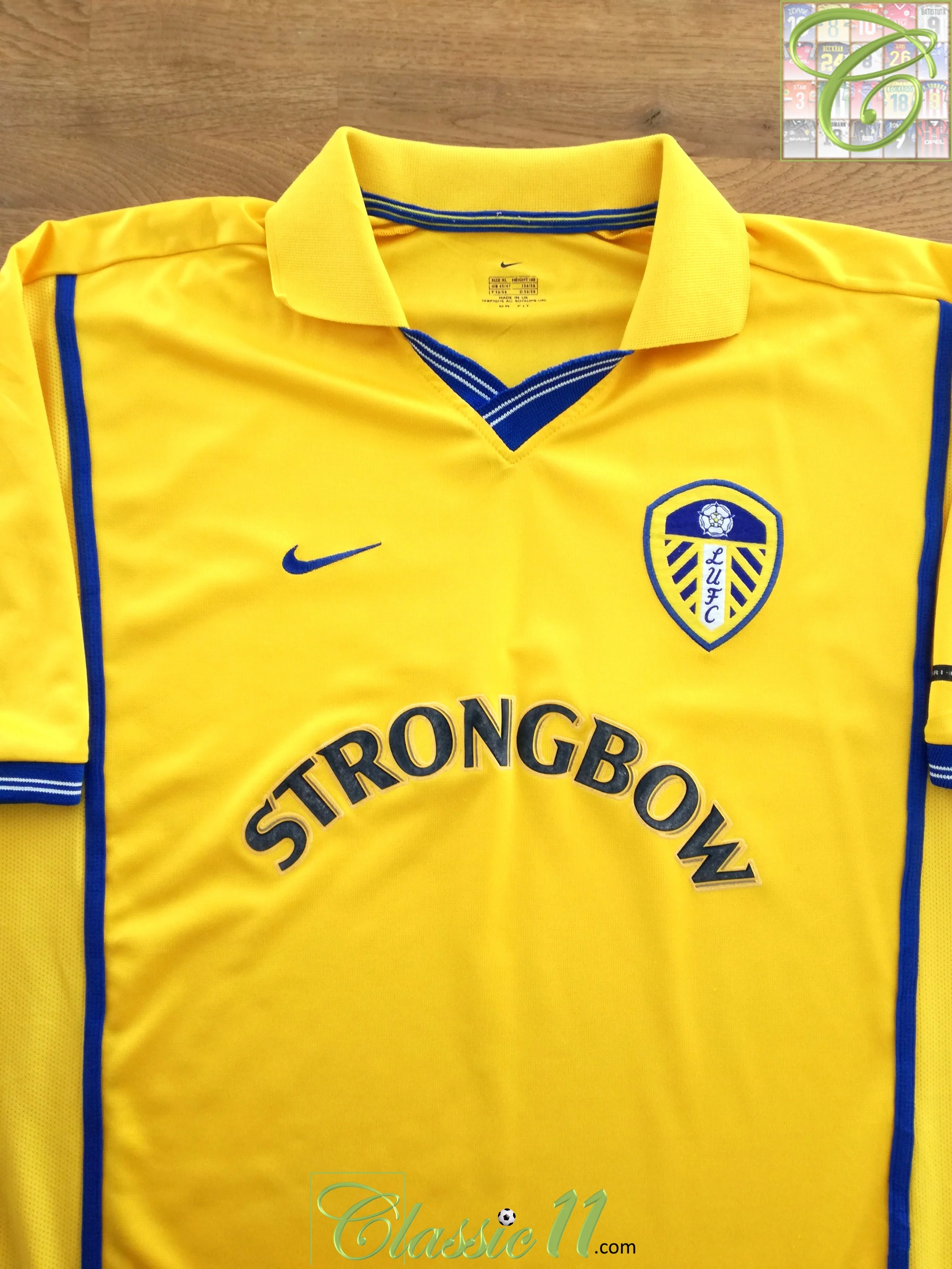 2000/01 Leeds United Away Football Shirt (XL)