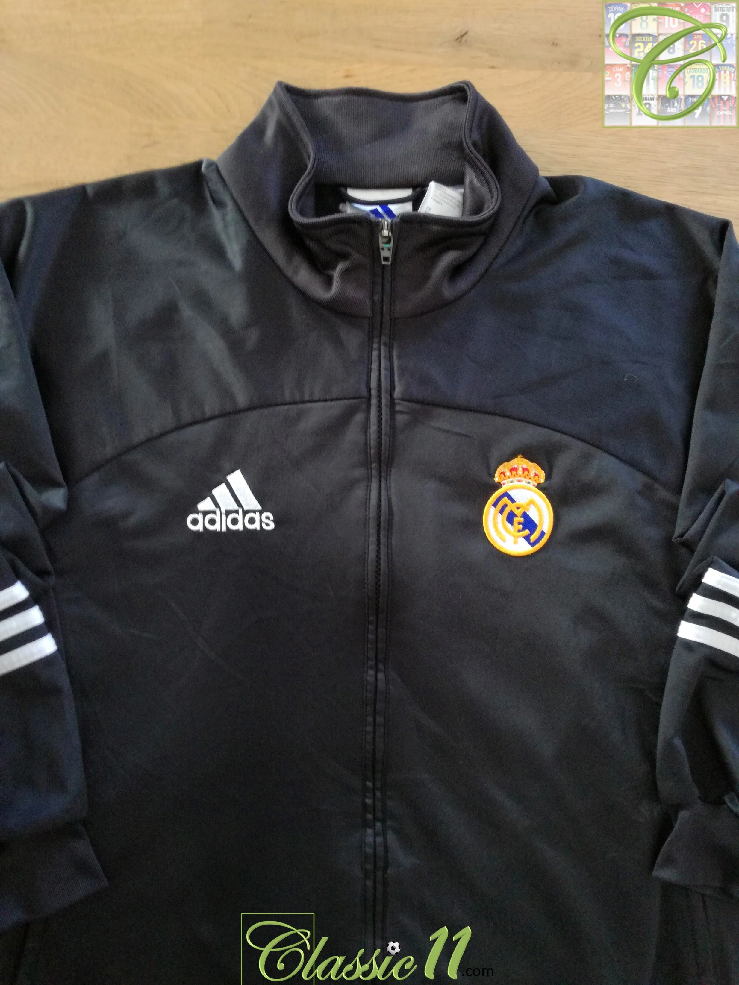2001/02 Real Madrid Centenary Track Jacket (Youth)