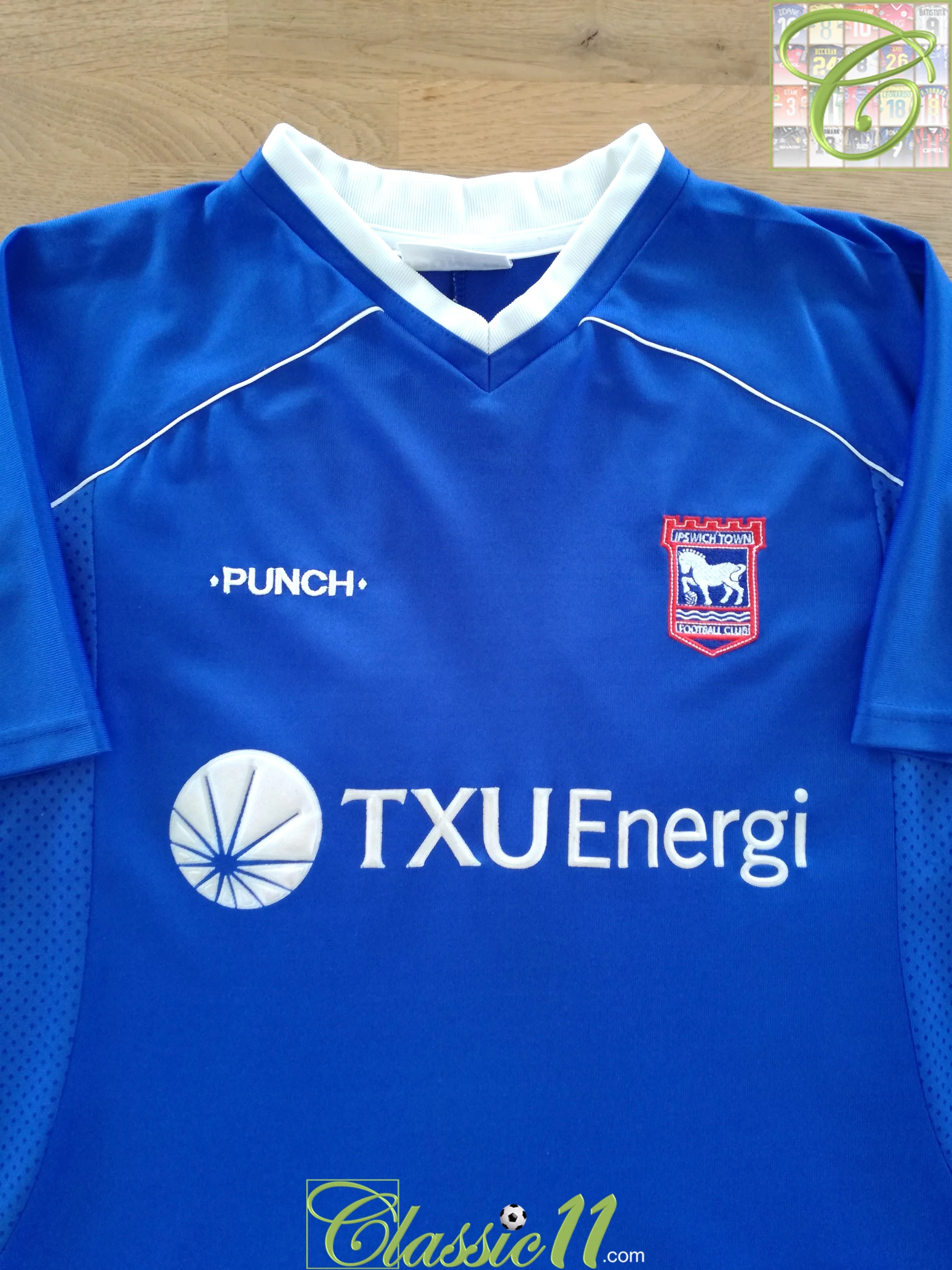 2001/02 Ipswich Town Home Football Shirt Armstrong #10 (S) - Image 5