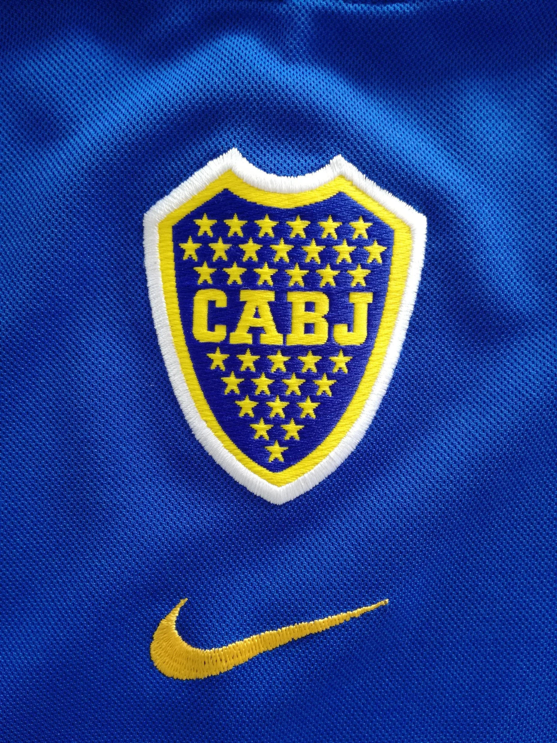 2001 Boca Juniors Home Football Shirt (L) - Image 3