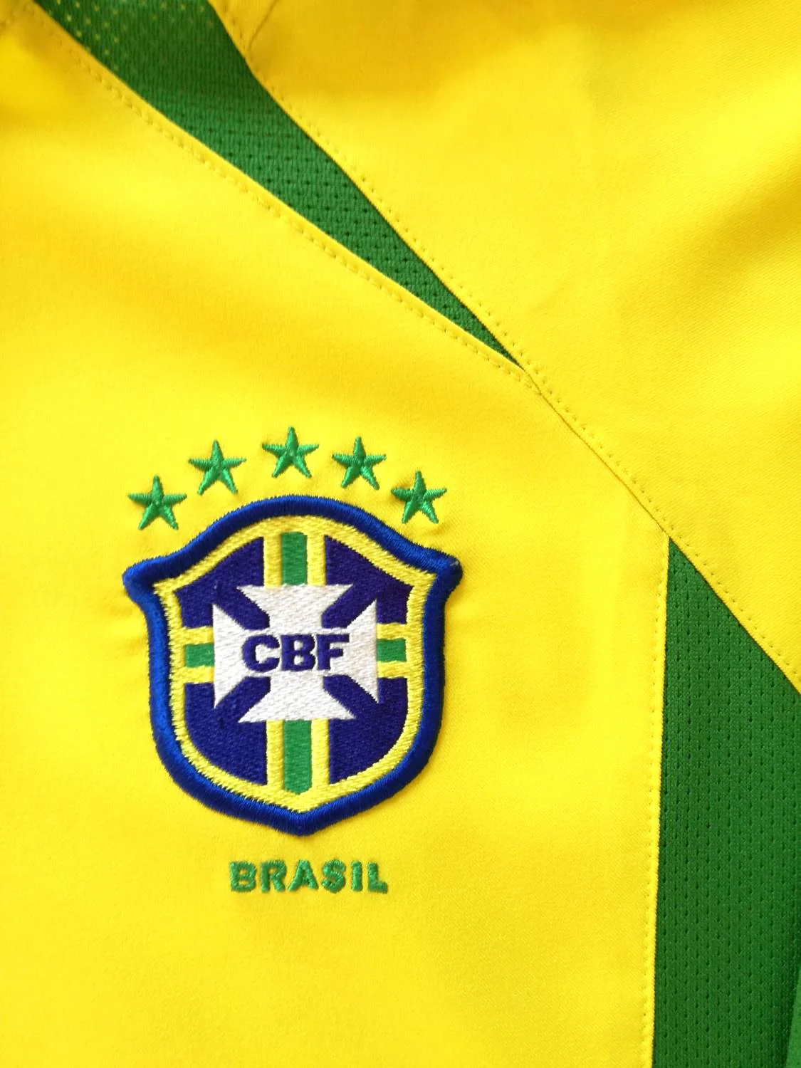 2002/03 Brazil Home Football Shirt (Kids) - Image 3