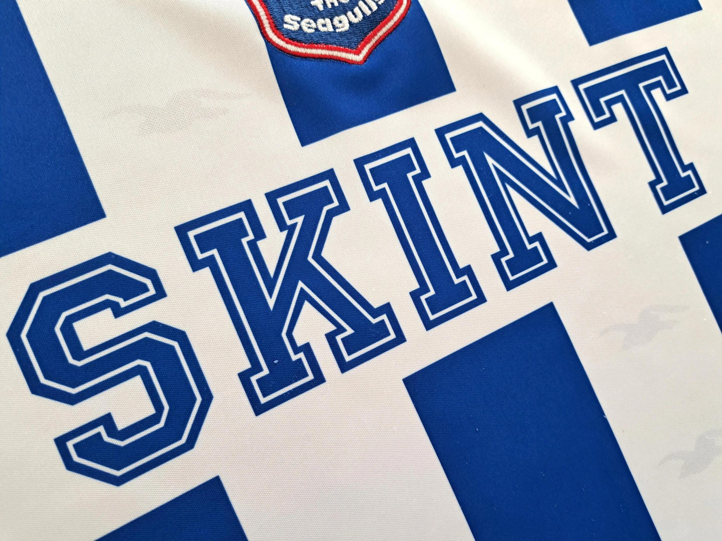 2002/03 Brighton & Hove Albion Home Football Shirt (XXL) - Image 5