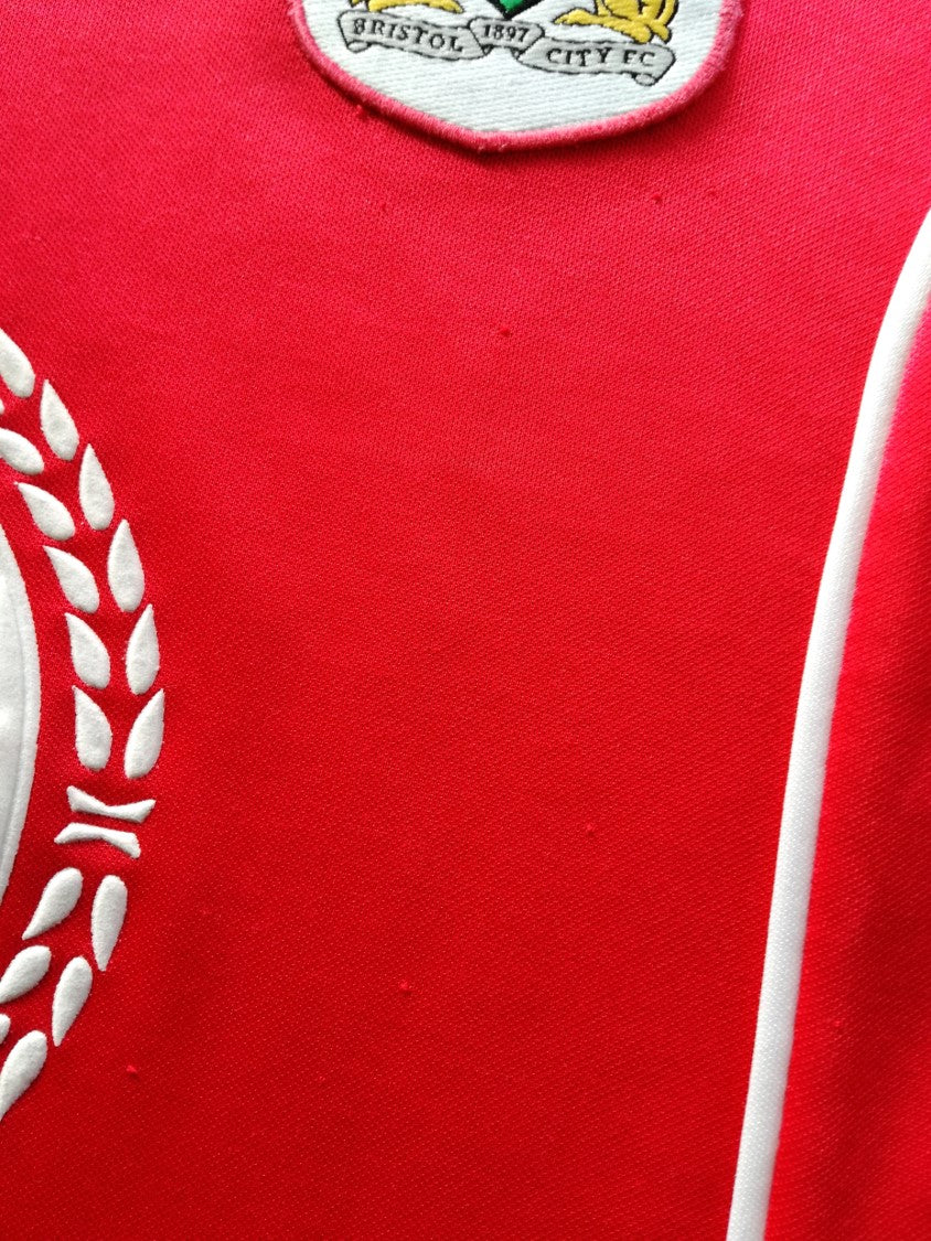 2002/03 Bristol City Home Football Shirt (Y) - Image 3