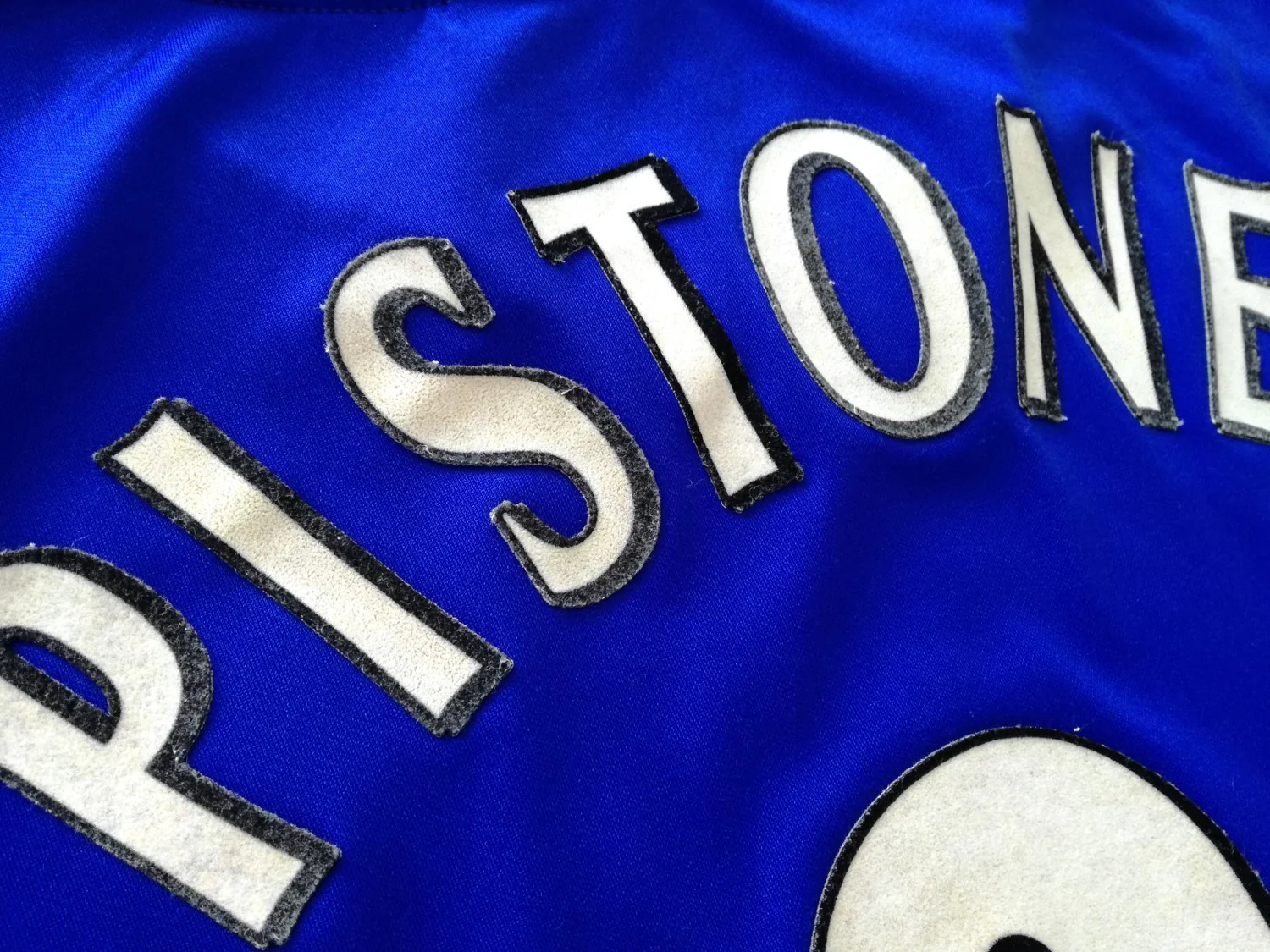2002/03 Everton Home Premier League Football Shirt Pistone #3 (XXL) - Image 4