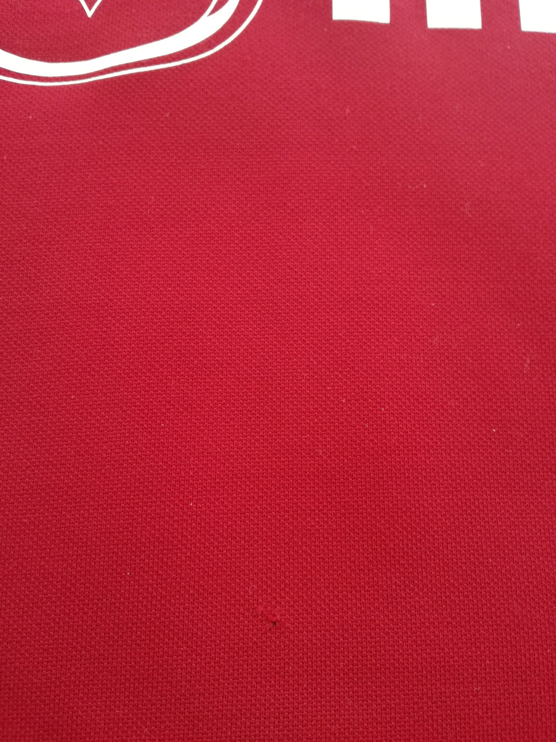 2002/03 Roma Home Football Shirt Cassano #18 (L) - Image 4