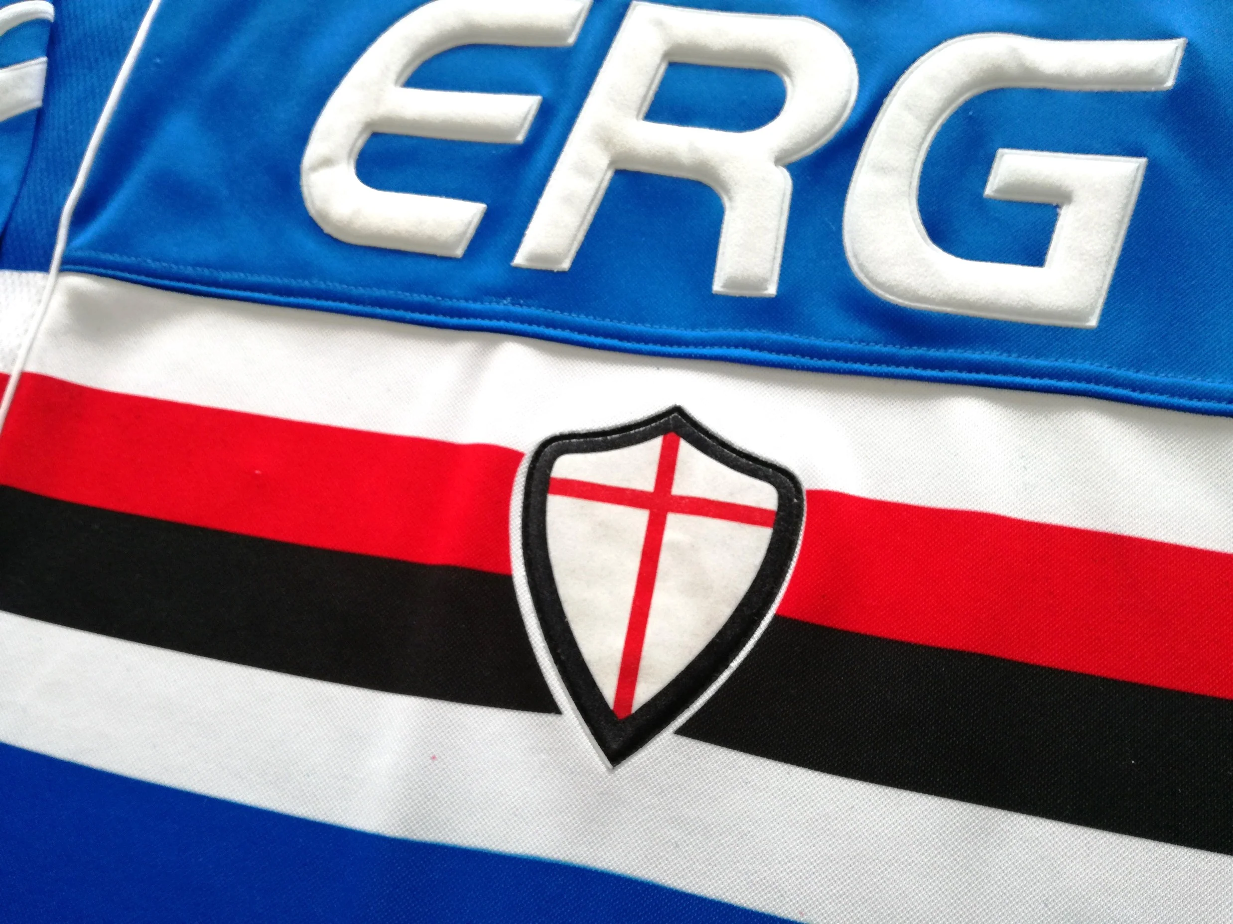 2002/03 Sampdoria Home Football Shirt (XL) - Image 5