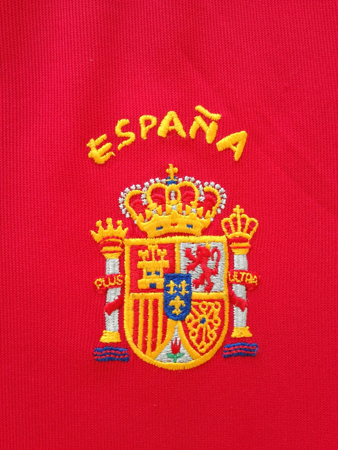 2002/03 Spain Home Football Shirt Raul #7 (M) - Image 4
