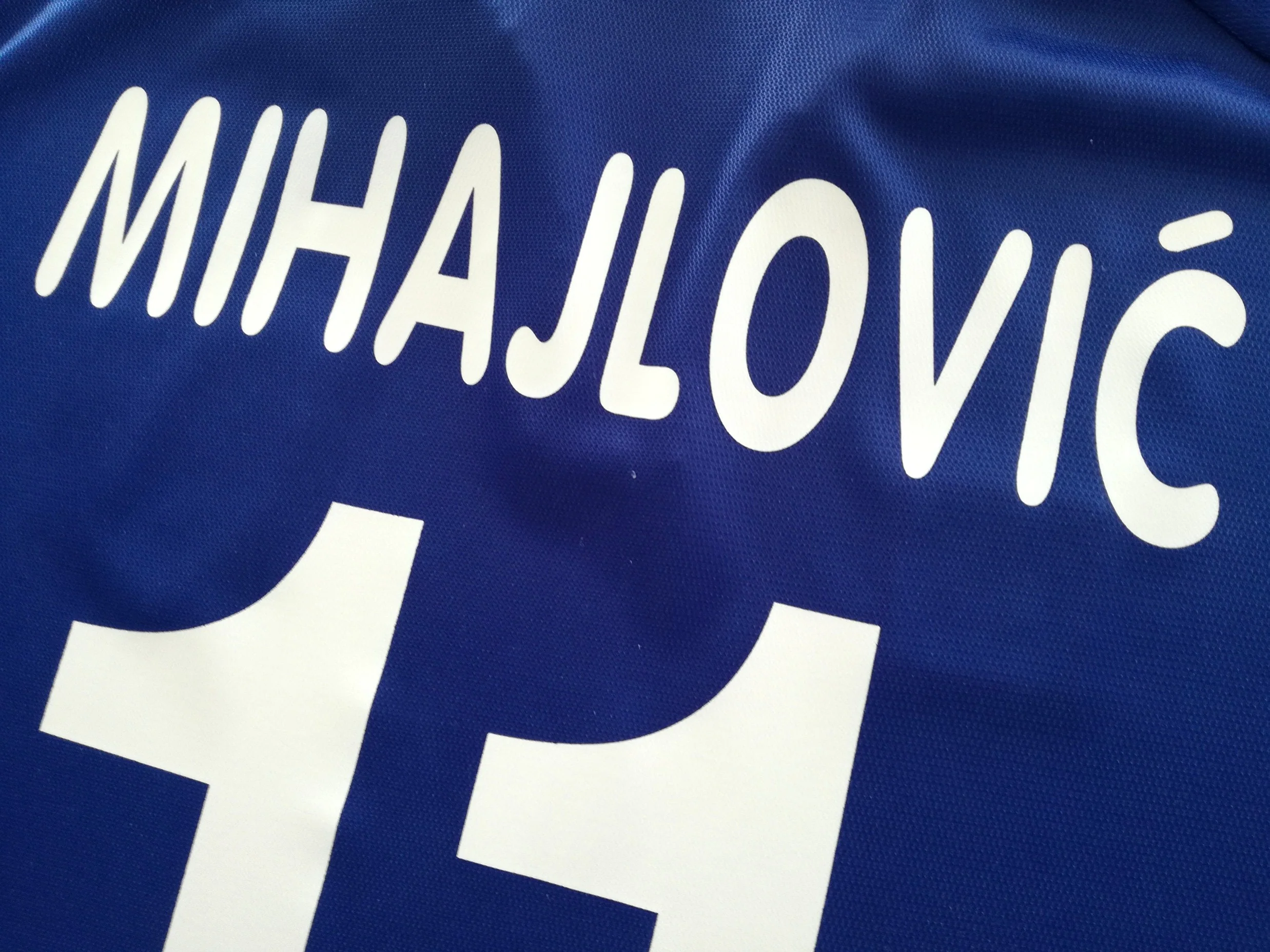 2002/03 Yugoslavia Home Football Shirt Mihajlović #11 (L) - Image 9
