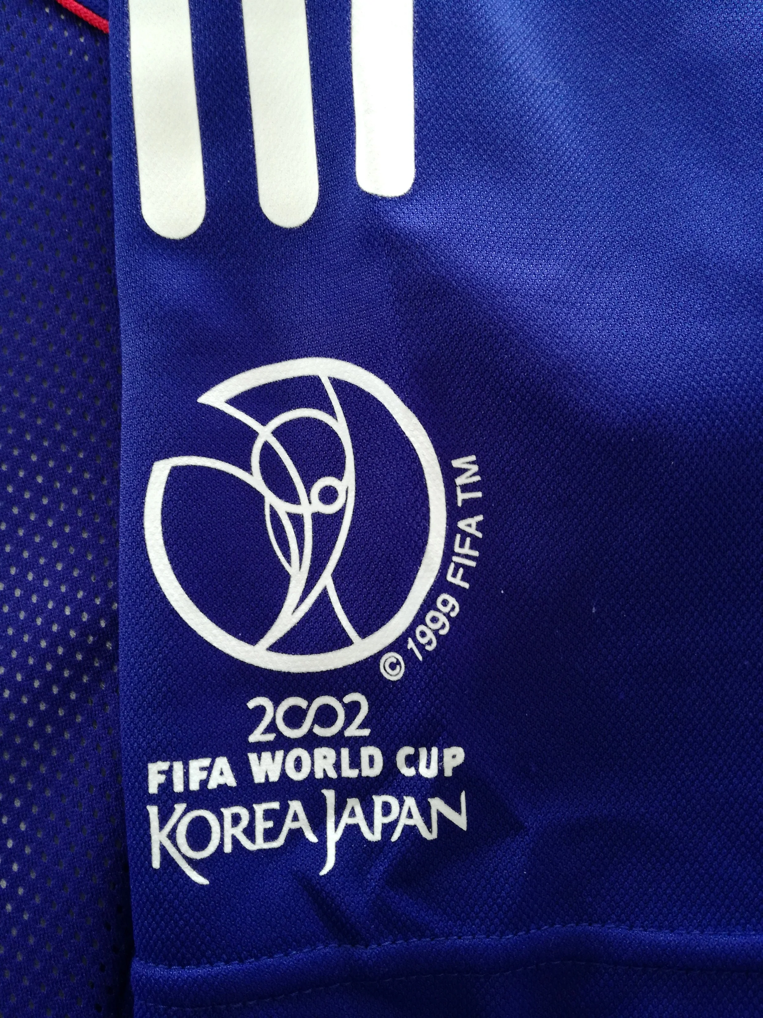 2002 Japan Home World Cup Player Issue Football Shirt Nakata #7 (L) - Image 4