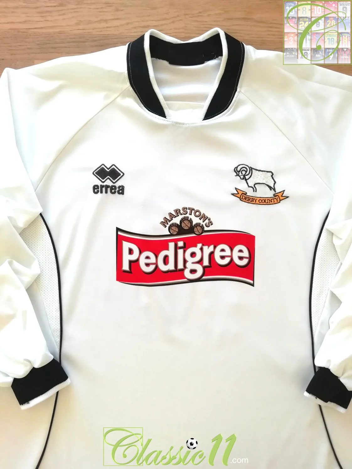 2003/04 Derby County Home Football League Shirt. #2 (XXL) - Image 2