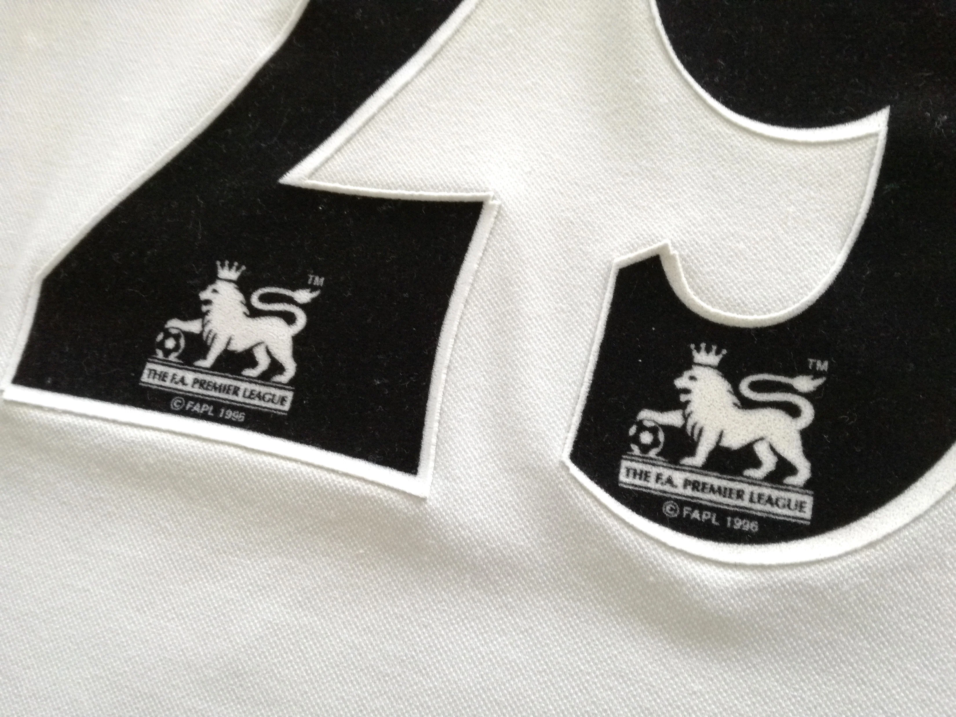 2003/04 Tottenham Home Premier League Match Worn Football Shirt. Davies #29 (XXL) - Image 11