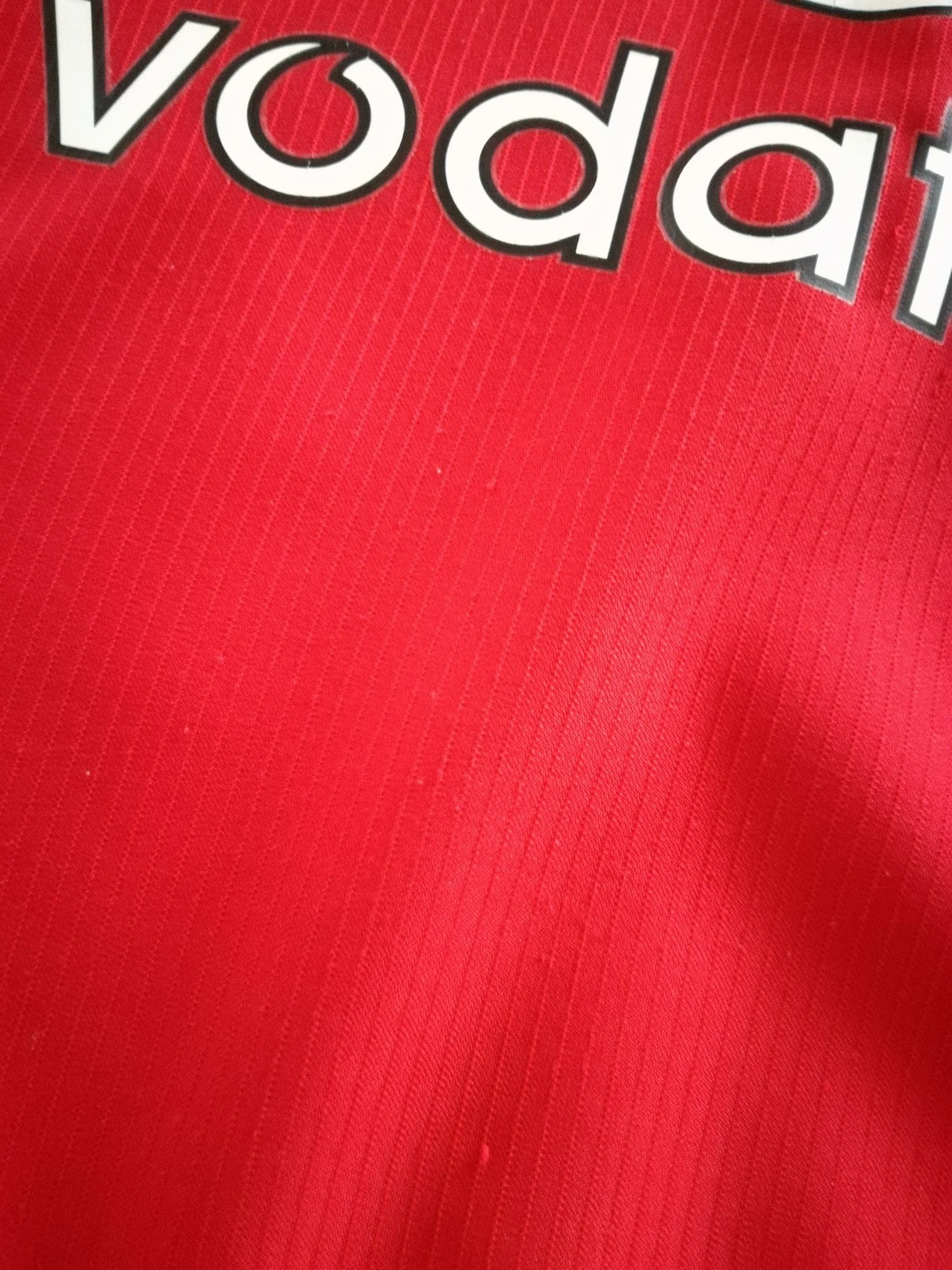 2004/05 Man Utd Home Football Shirt (Kids) - Image 5