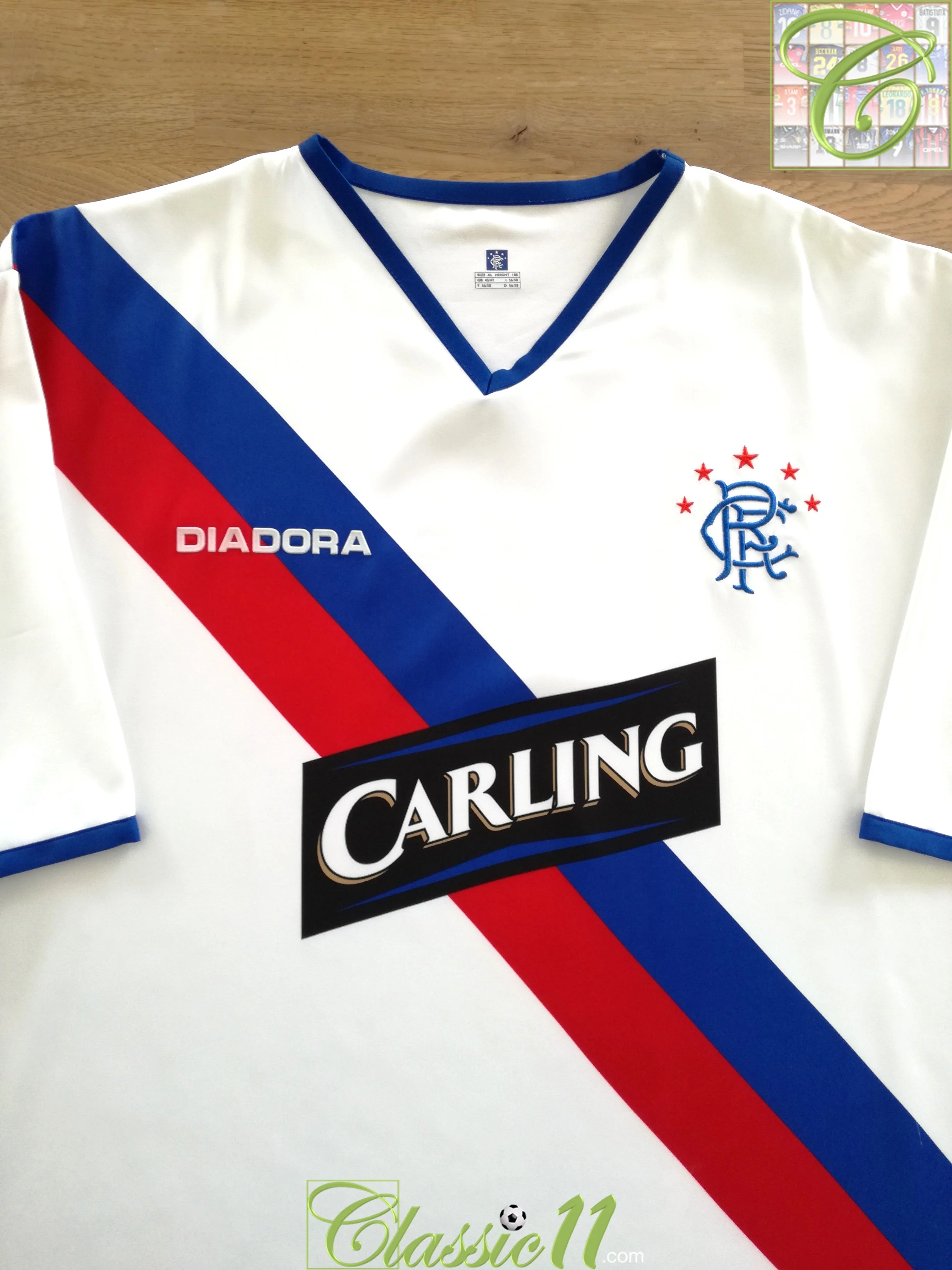 2004/05 Rangers Away Football Shirt (XL)