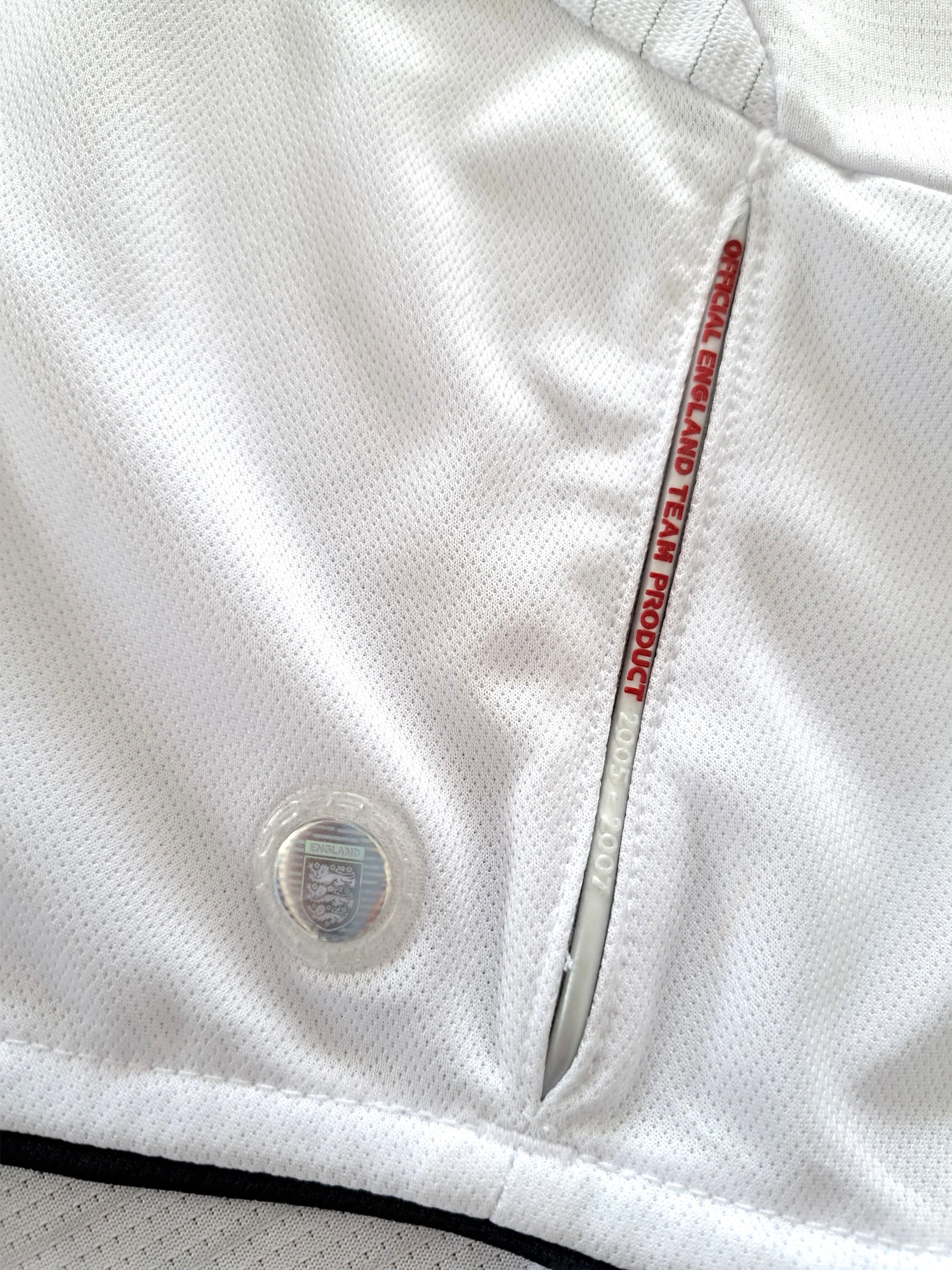 2005/06 England Home Football Shirt Rooney #9 (L) - Image 5