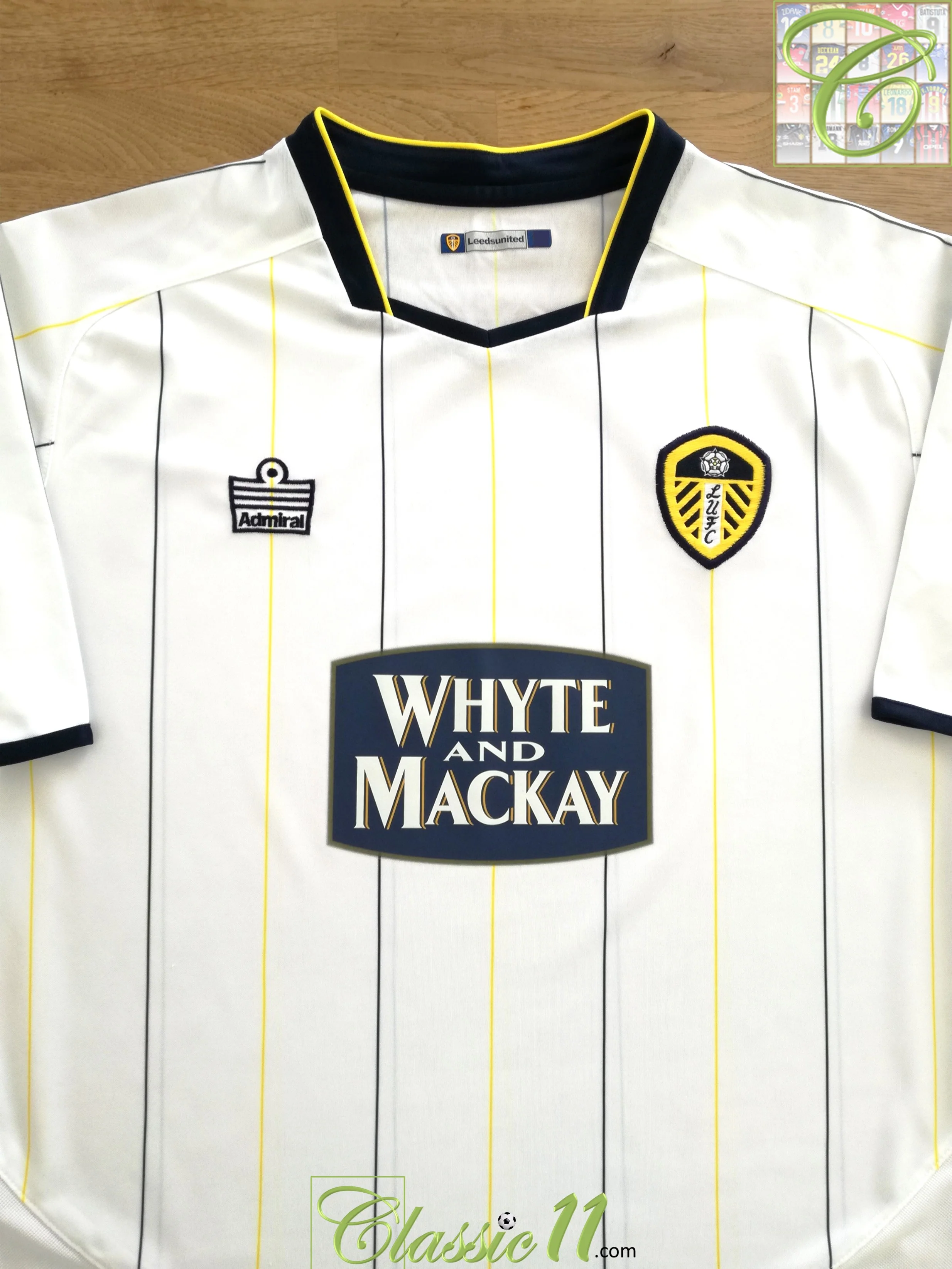 2005/06 Leeds United Home Football Shirt (M)
