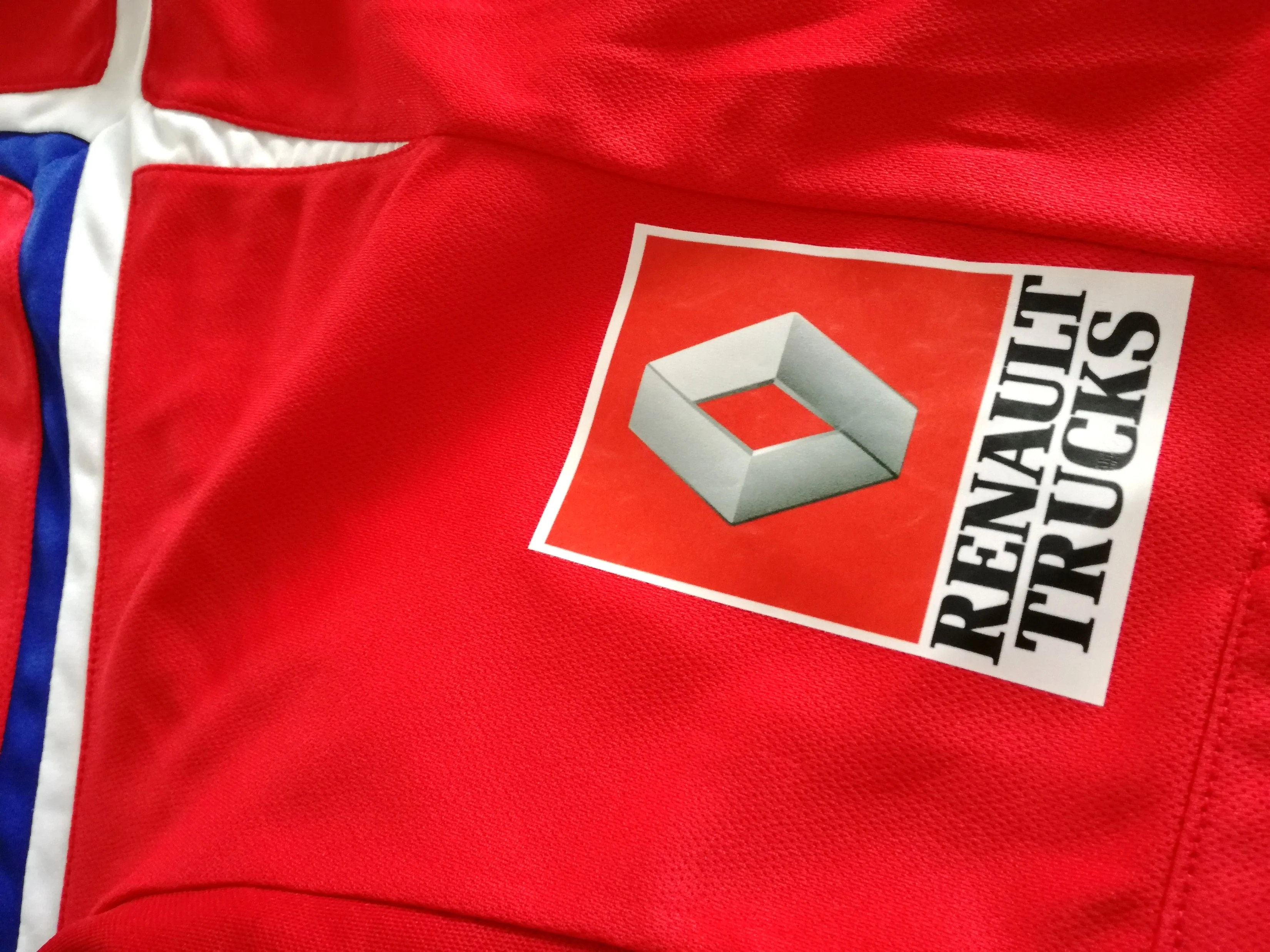 2005/06 Lyon Away Player Issue Football Shirt Juninho #8 (L) - Image 6