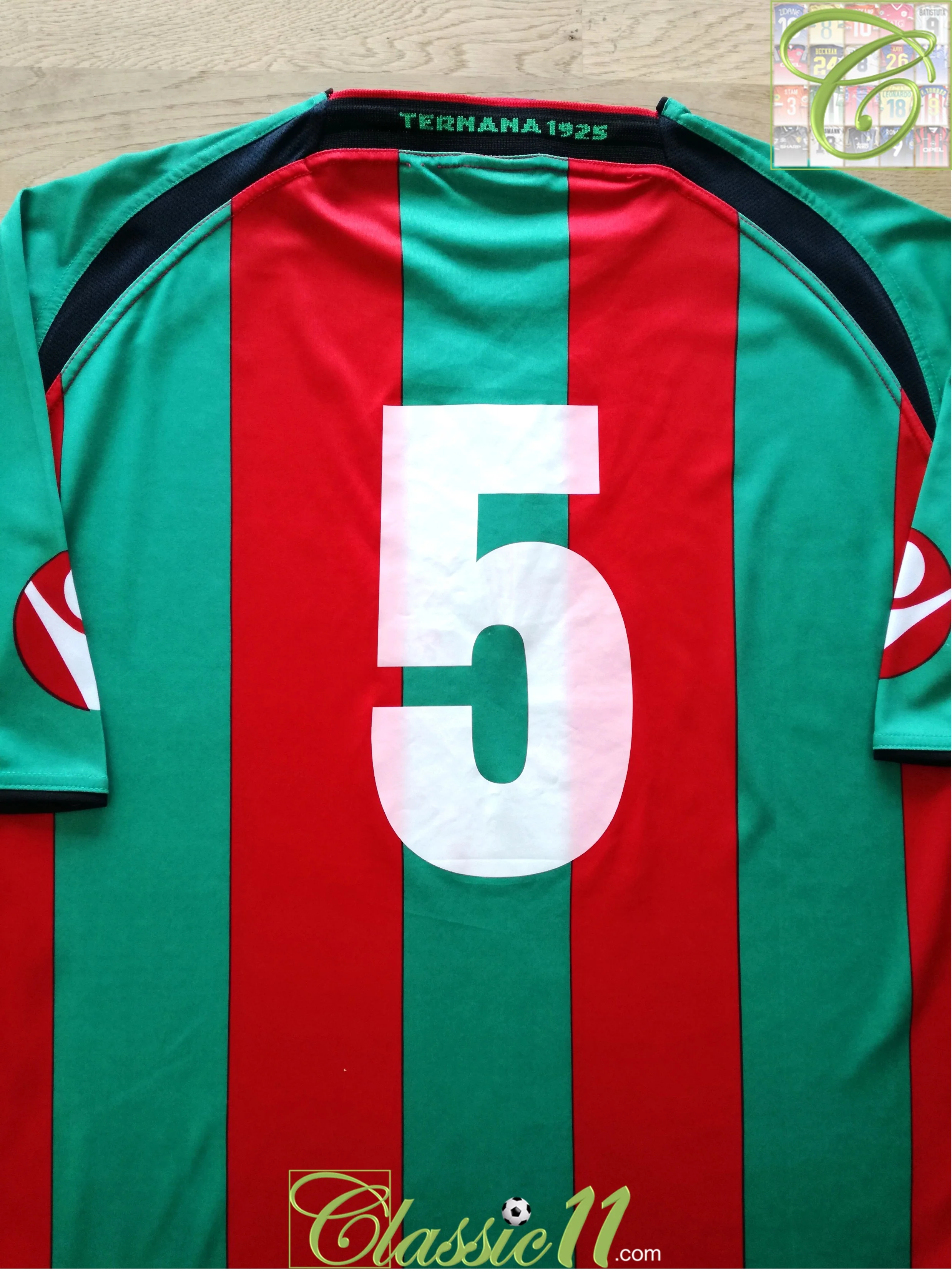 2005/06 Ternana Home Football Shirt #5 (XL)