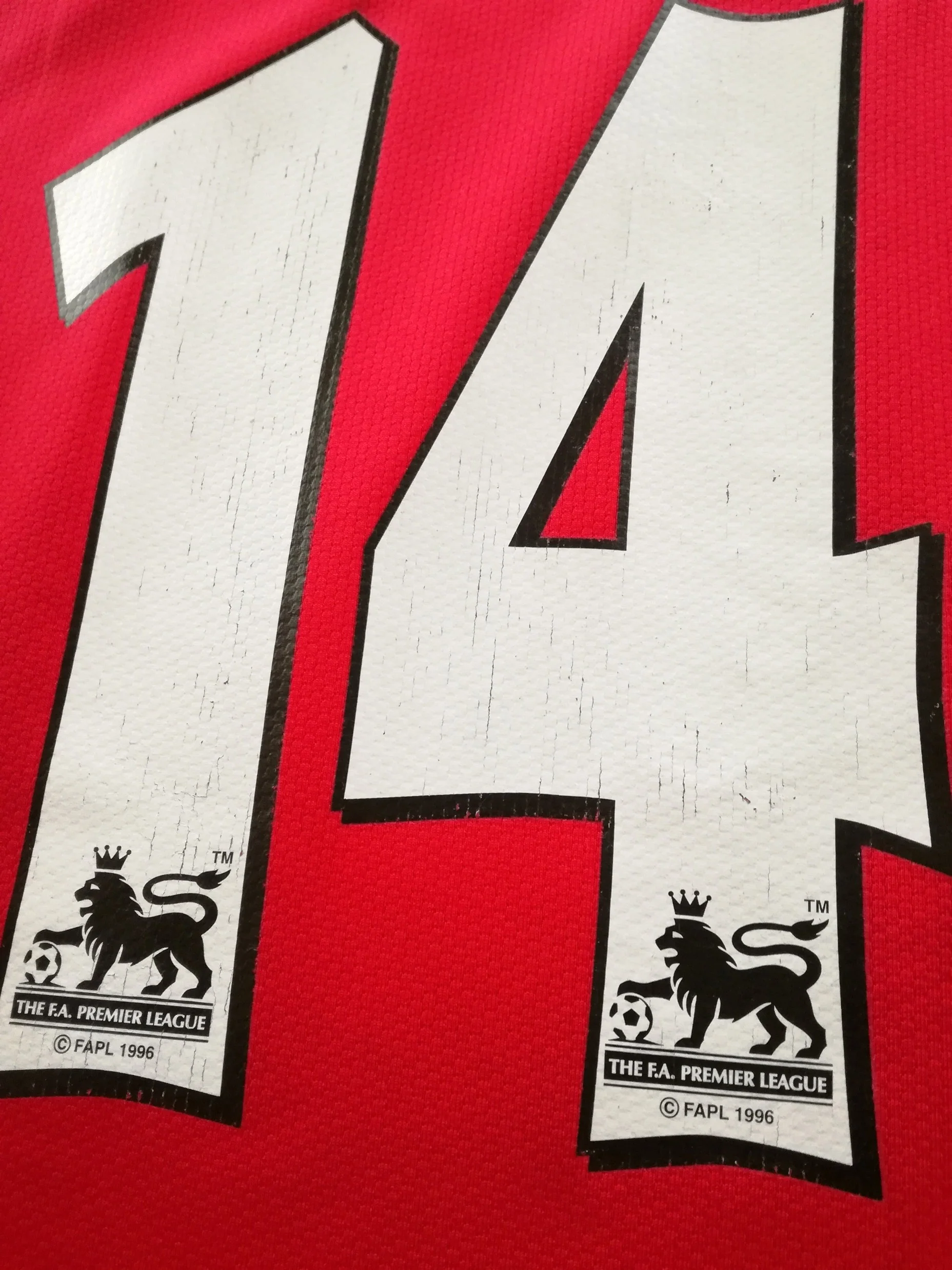 2006/07 Arsenal Home Premier League Football Shirt Hnery #14 (L) - Image 8