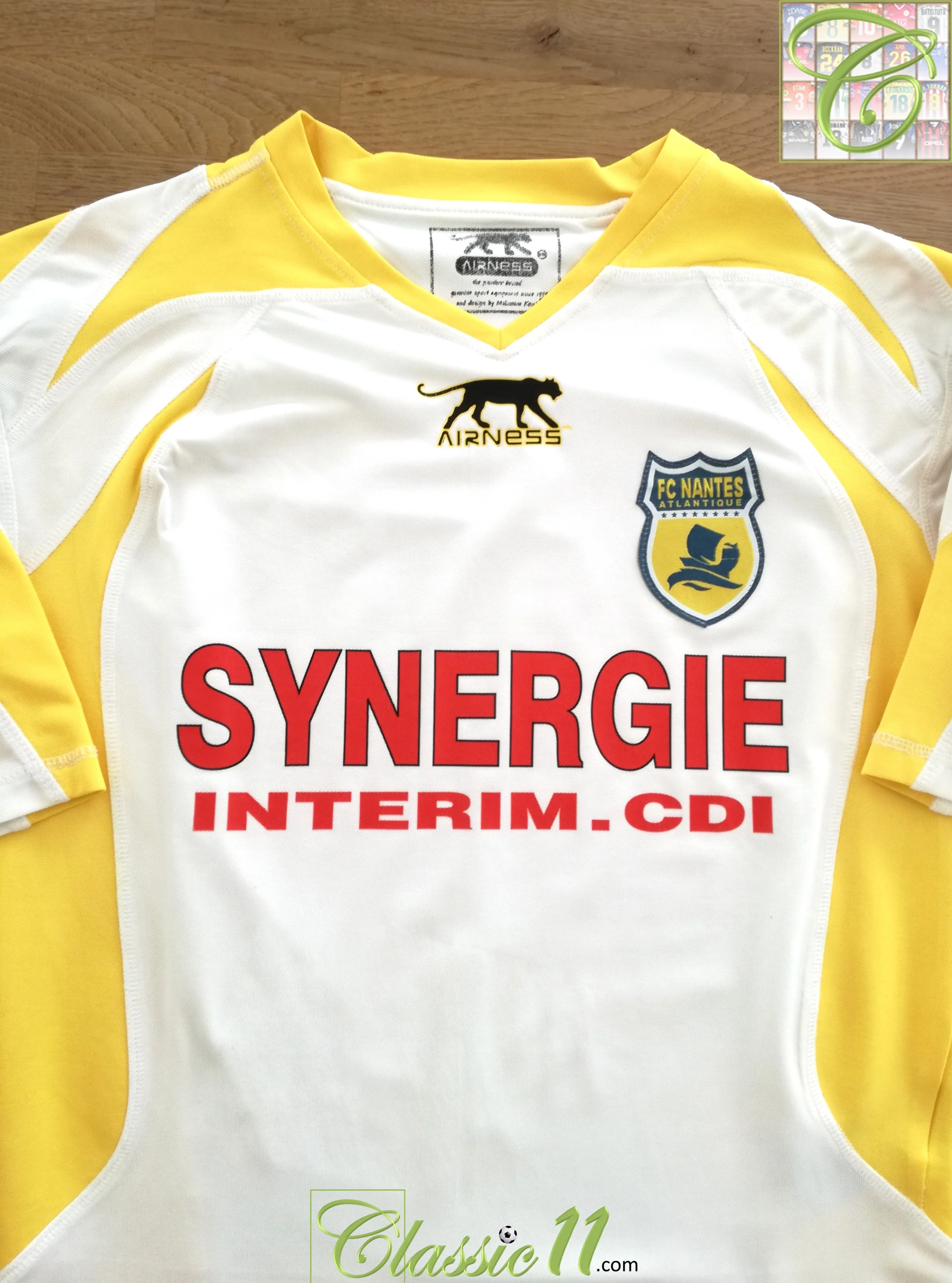 2006/07 Nantes Away Football Shirt (M)