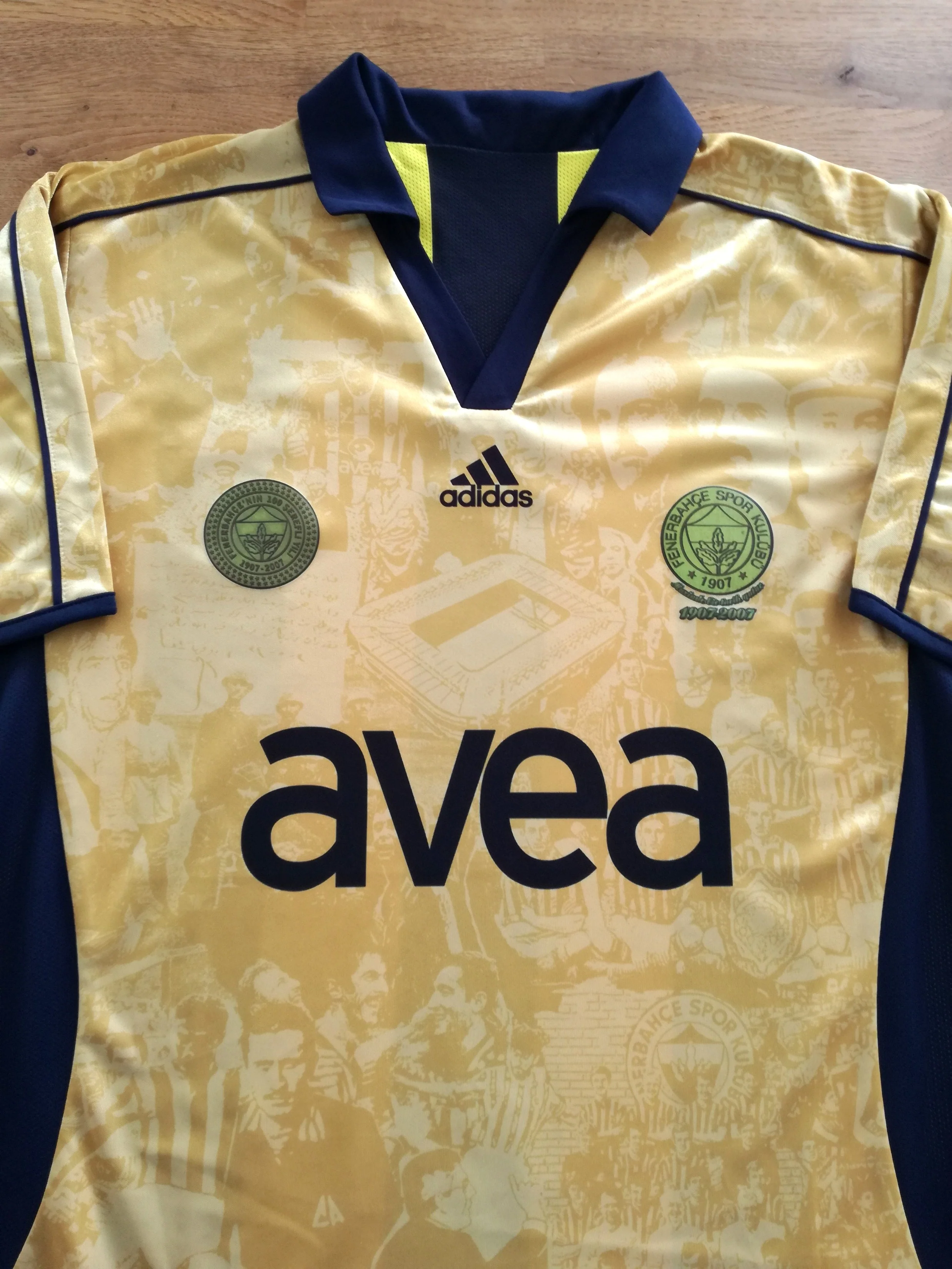 2006/07 Fenerbahçe Home / Away Centenary Football Shirt (M) - Image 5