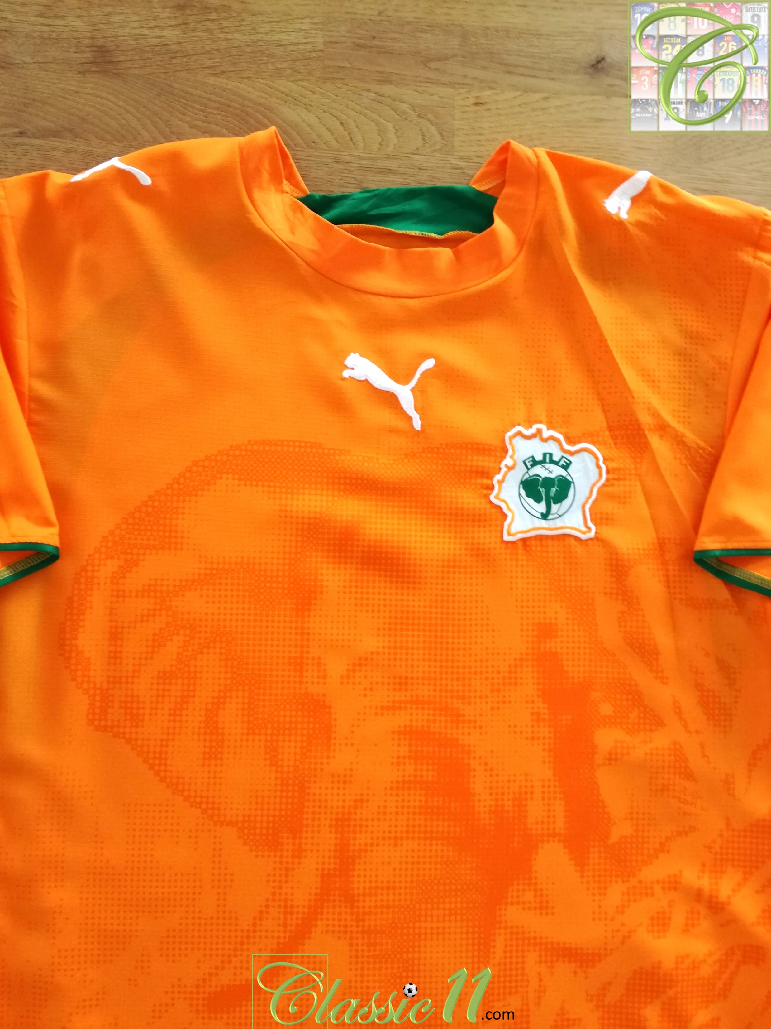2006/07 Ivory Coast home Football Shirt (M)