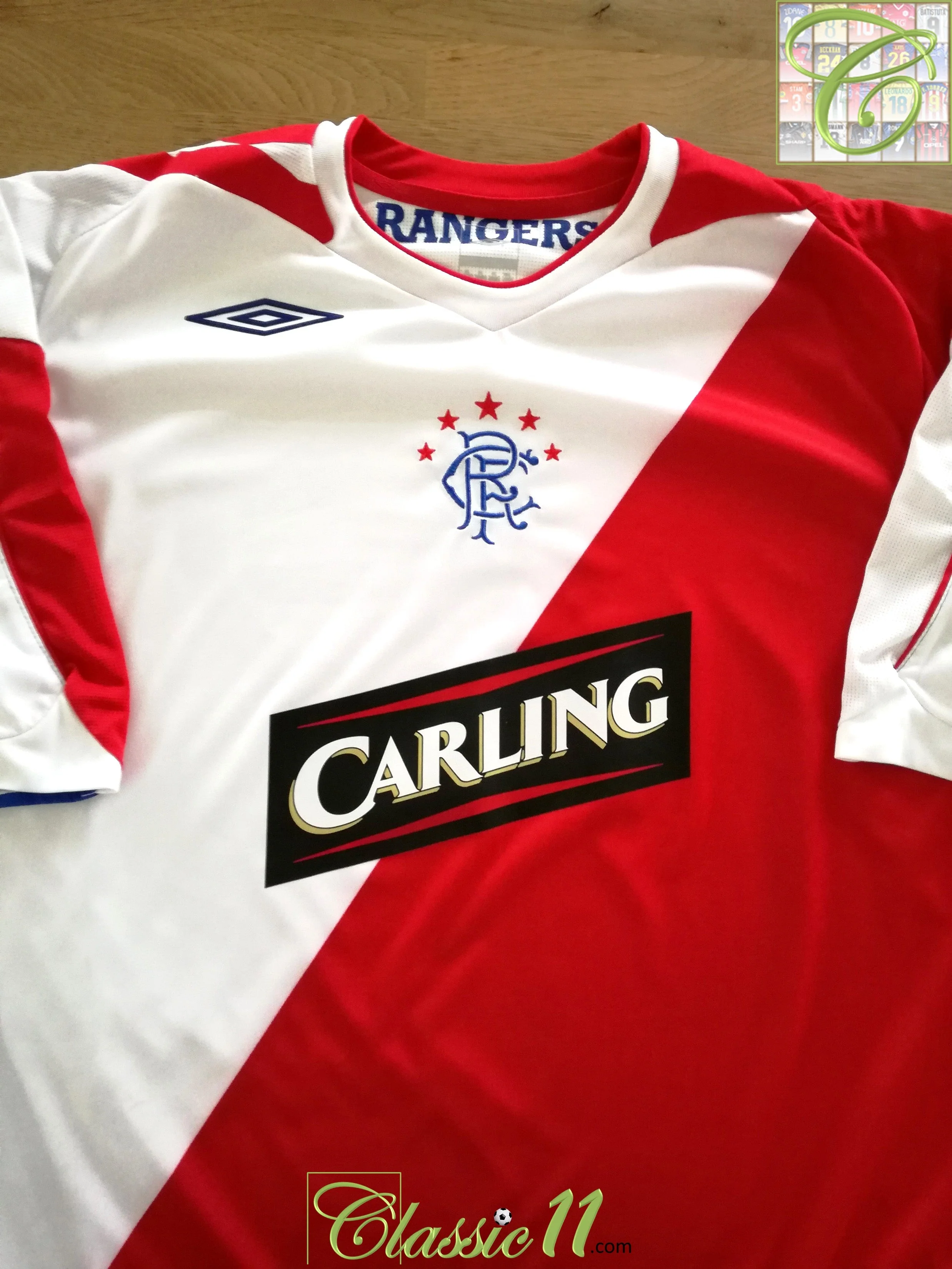 2006/07 Rangers Away Football Shirt (XL)