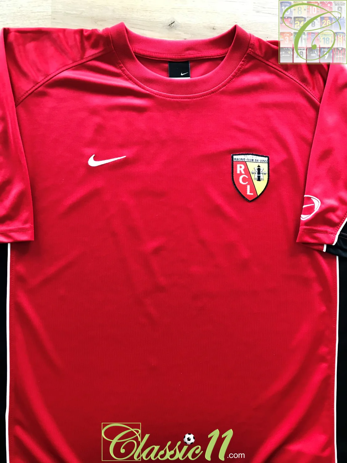 2006/07 RC Lens 3rd Ligue 1 Football Shirt Dindane #27 (XXL) - Image 2