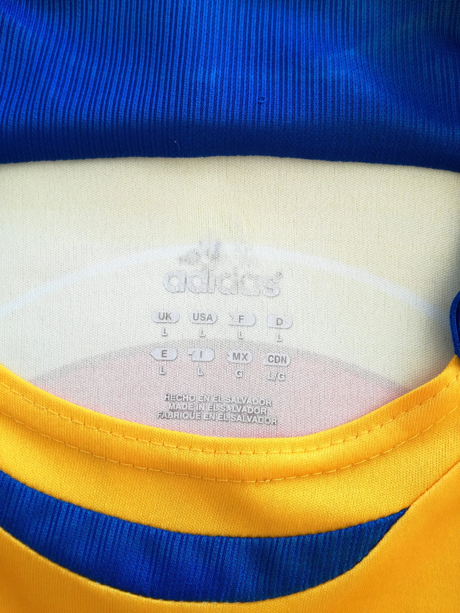 2006/07 Tigres Home FMF Football Shirt Gaitan #10 (L) - Image 3
