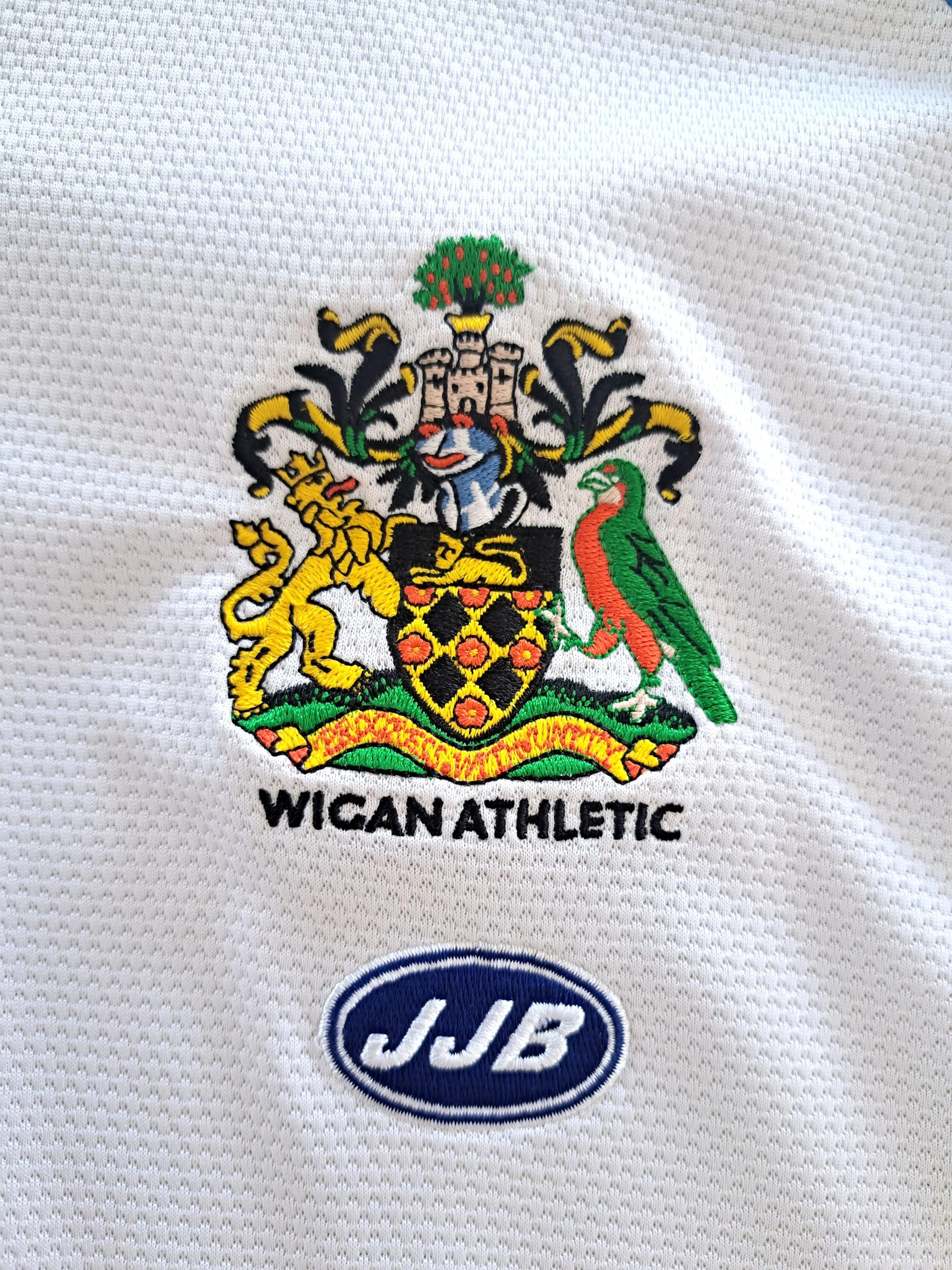 2007/08 Wigan Athletic Polo Shirt (M) - Image 2