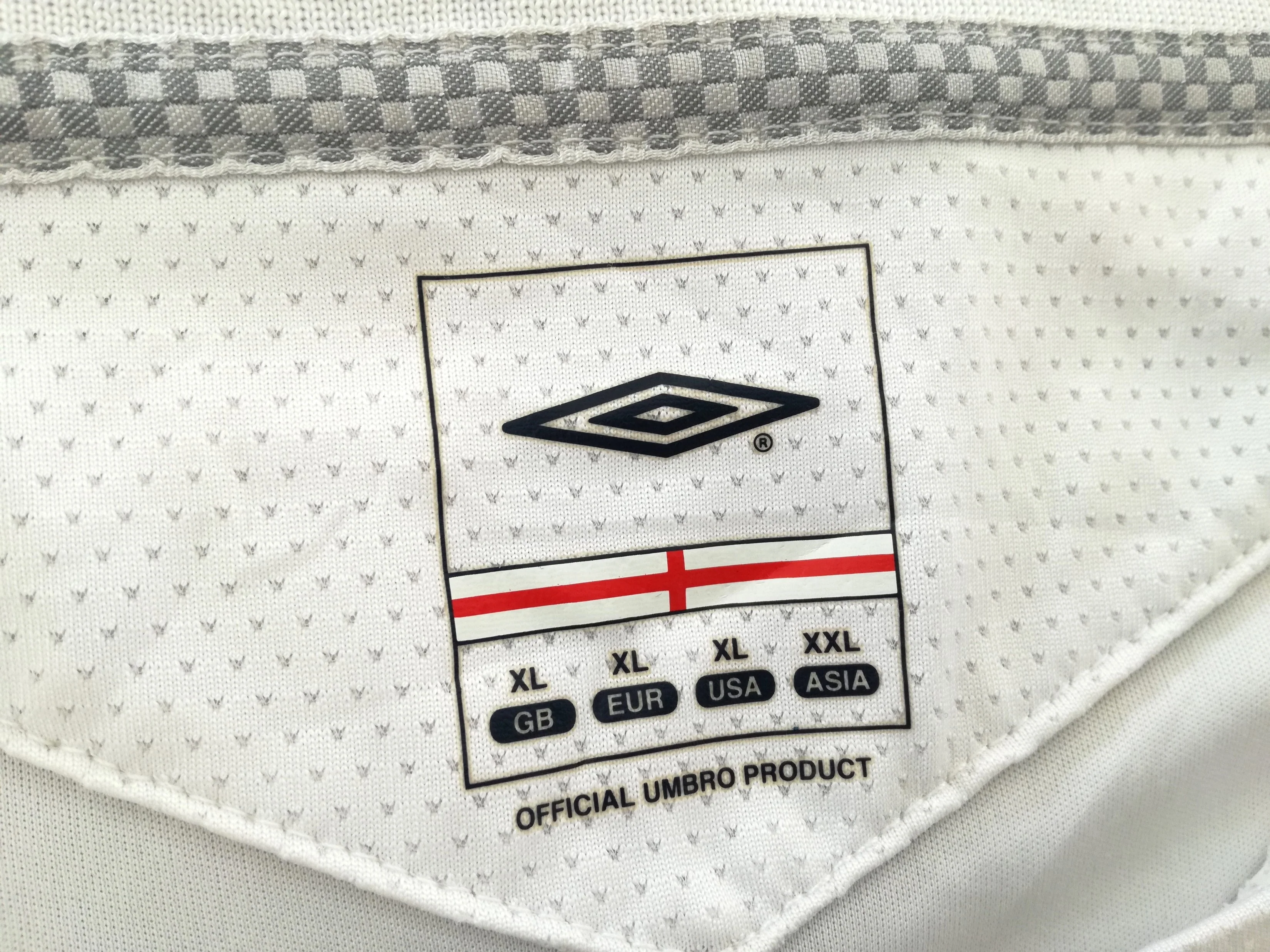 2007/08 England Polo Training Shirt (XL) - Image 2