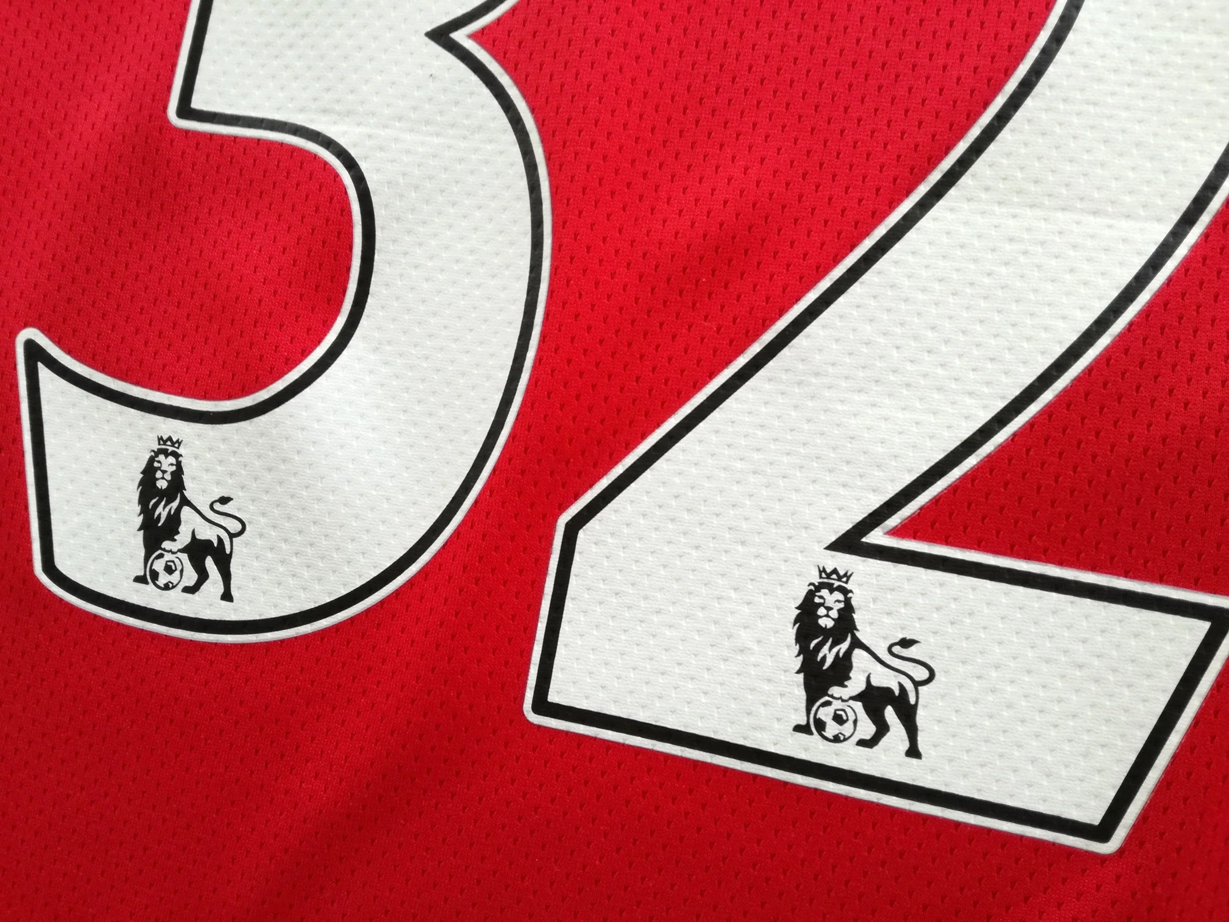 2007/08 Man Utd Home Premier League Football Shirt Tevez #32 (M) - Image 14