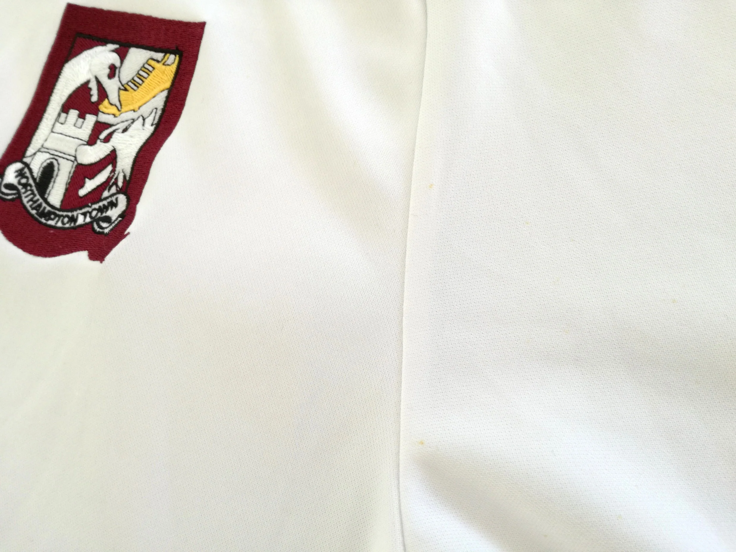 2007/08 Northampton Town Away Football Shirt Larkin #9 (Signed) (L) - Image 7
