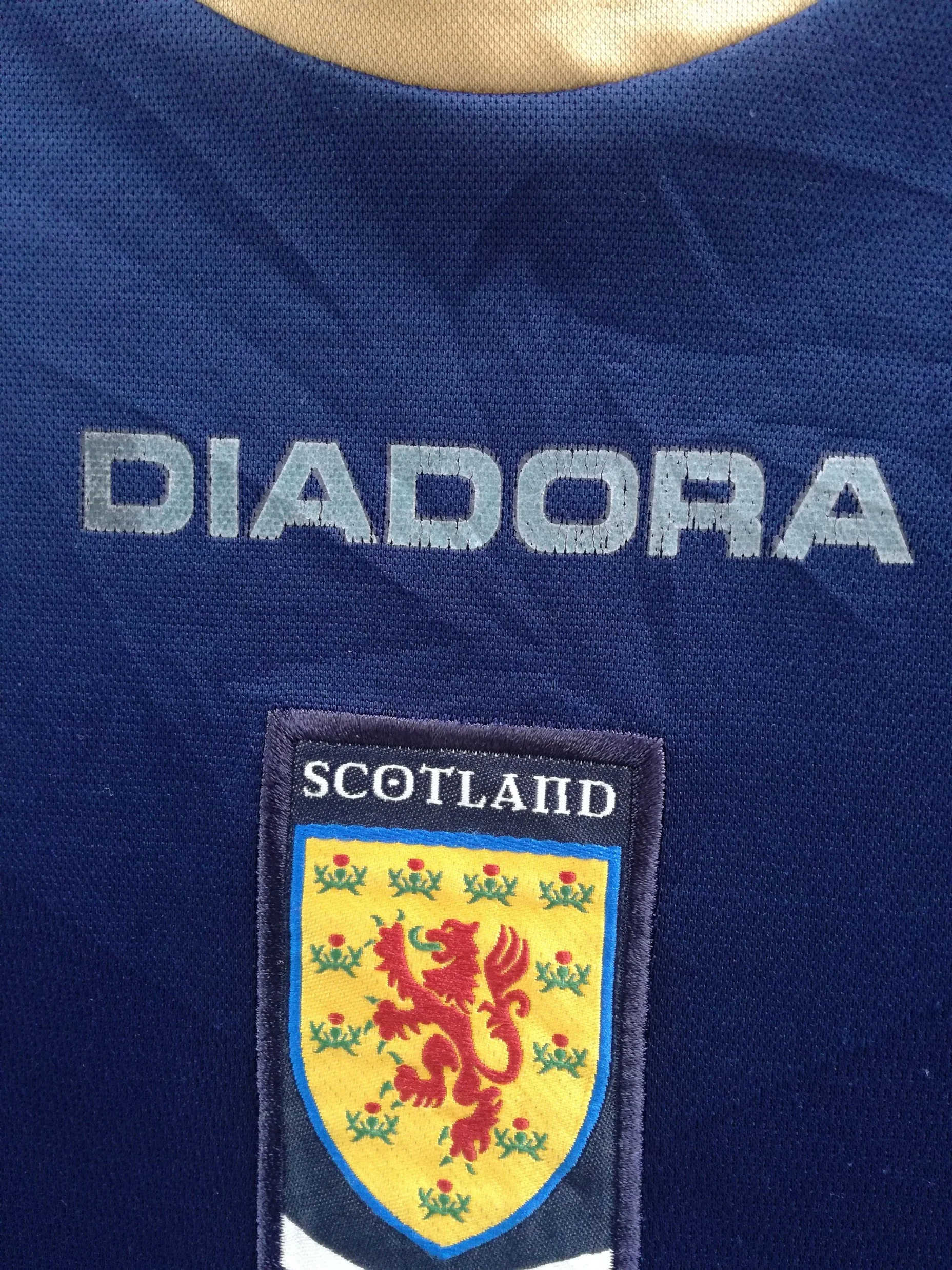 2007/08 Scotland Home Football Shirt (XL) - Image 3