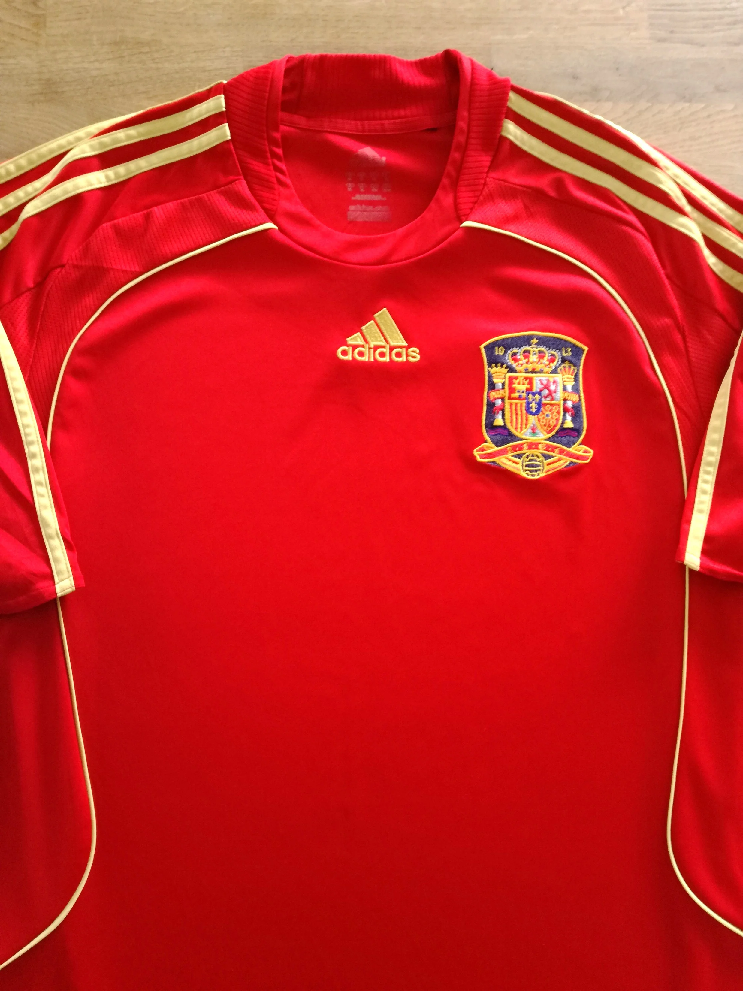 2007/08 Spain Home Football Shirt (XL)