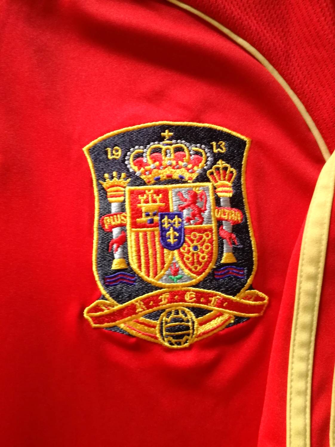 2007/08 Spain Home Football Shirt (XL) - Image 3